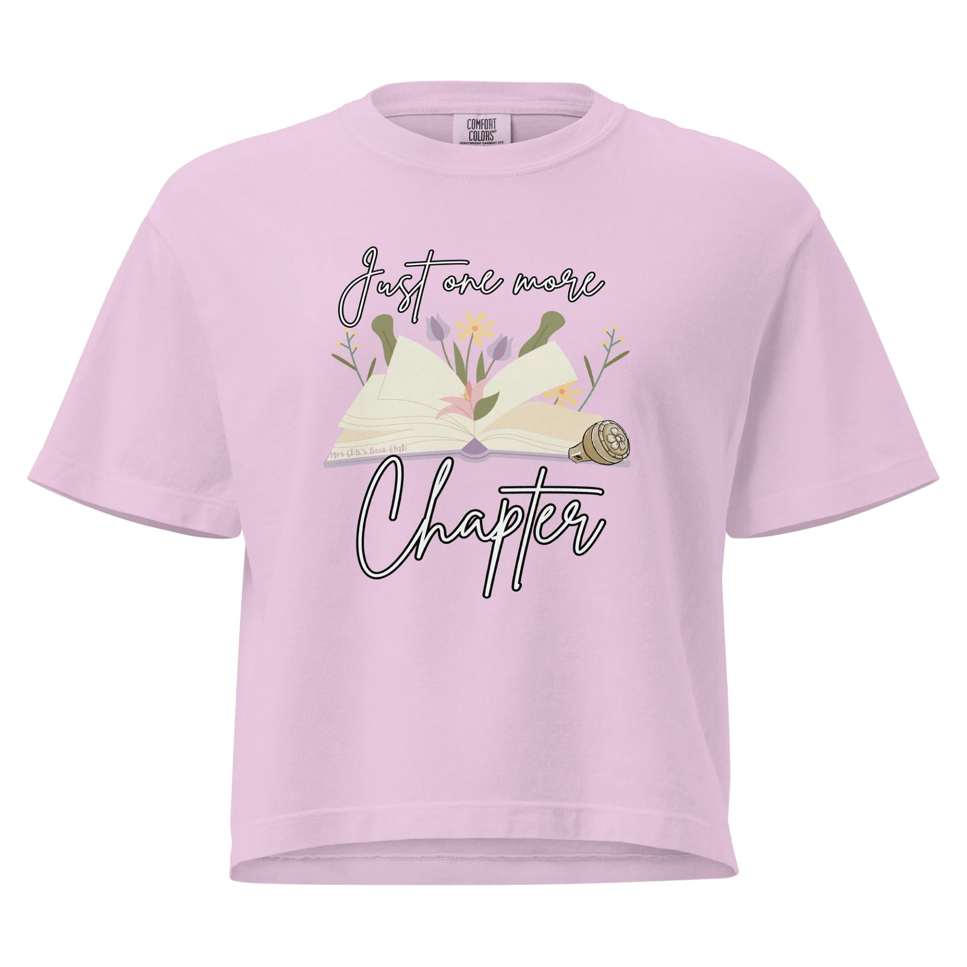 "Just One More Chapter" Bookish Top - Light product image (1)