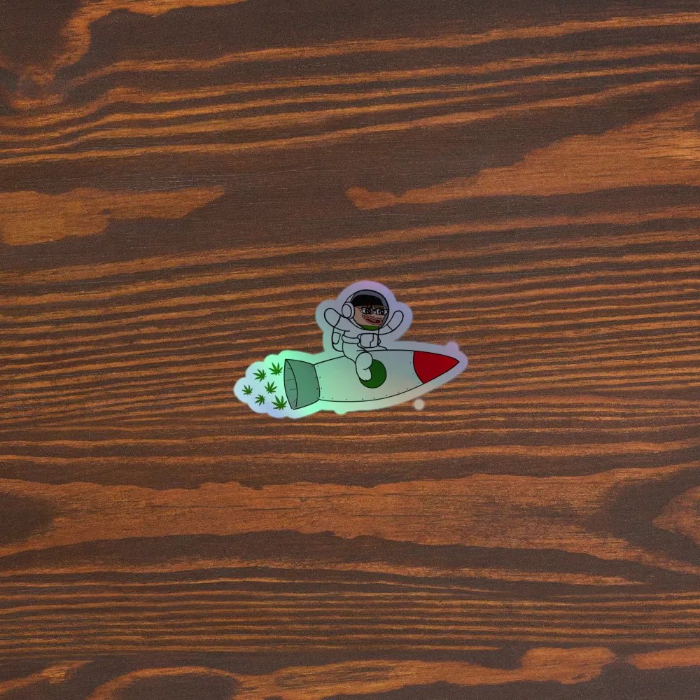 Rocket Mijo Holographic Sticker product image (3)