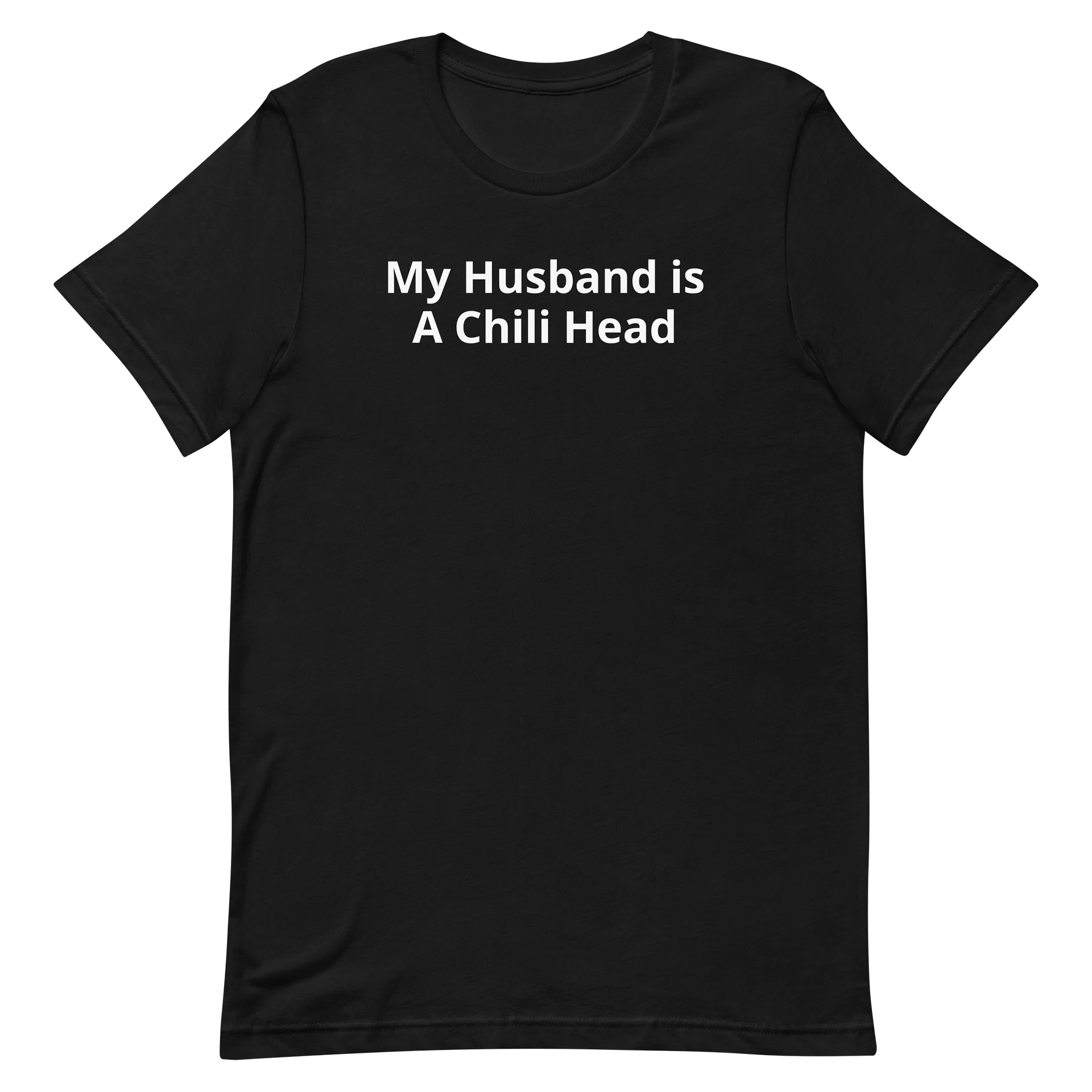 Women's My Husband Is A Chili Head "Plain Text" product image (2)
