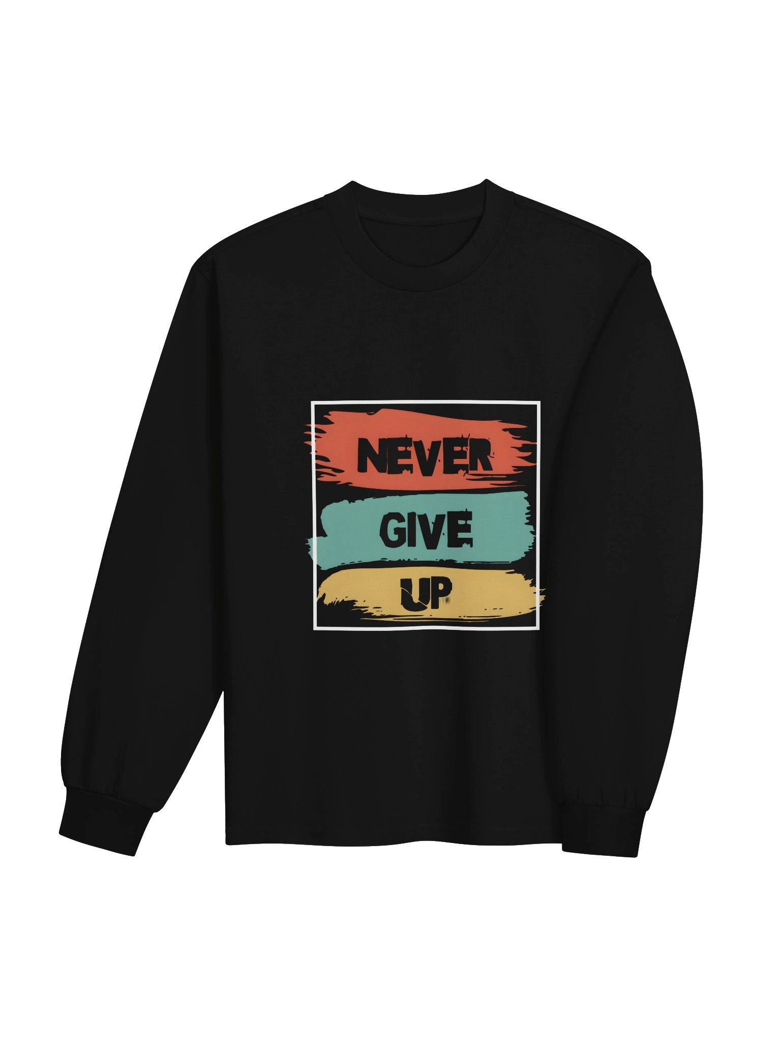 "Never Give Up" Long Sleeve Tee product image (4)