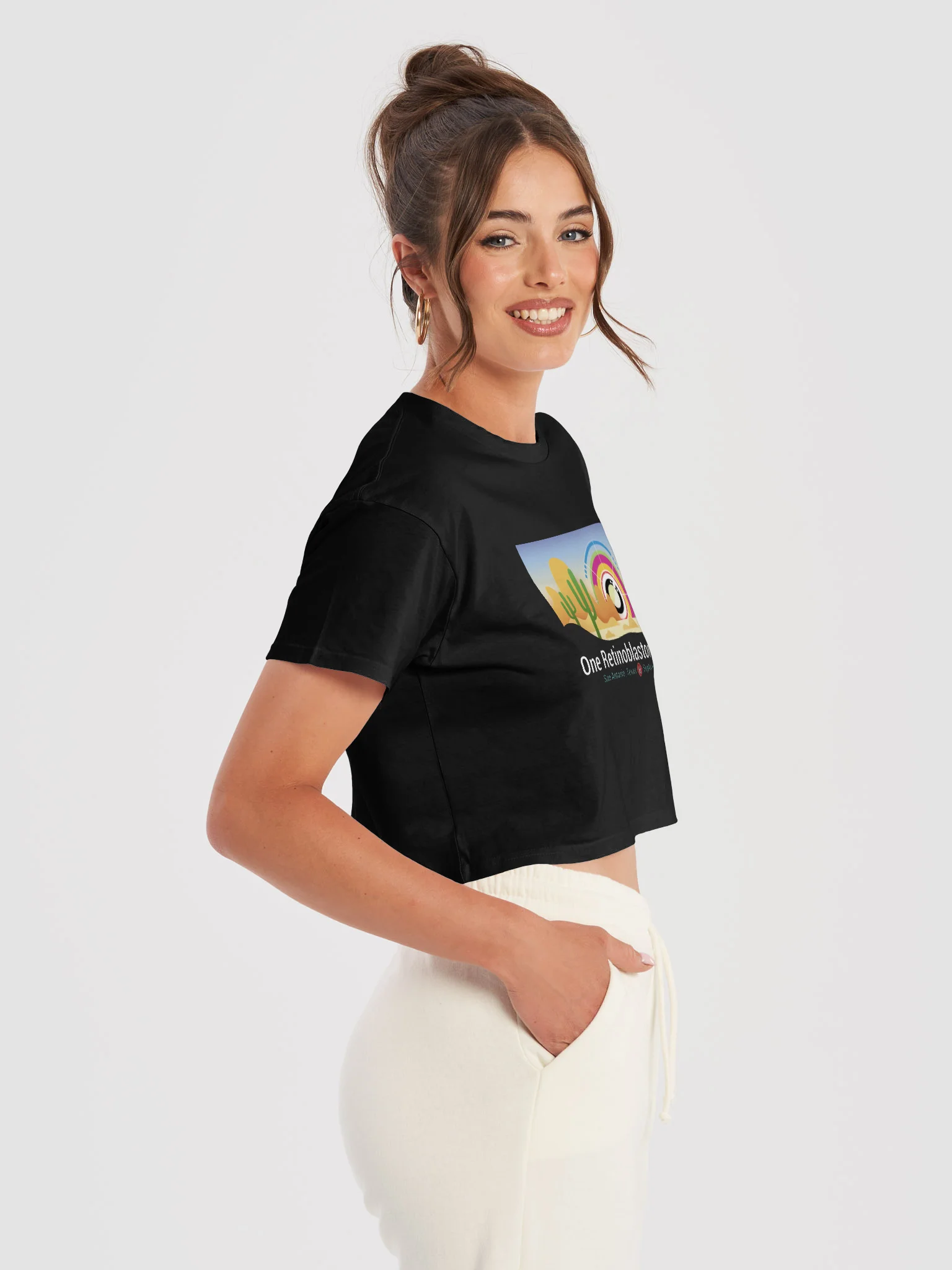 One Rb World 2026 Desert Design - Women's Premium Crop Top product image (4)