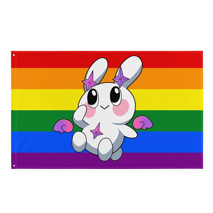 LGBTQIA+ Pride Progress Flag - featuring Mellow! product image (1)