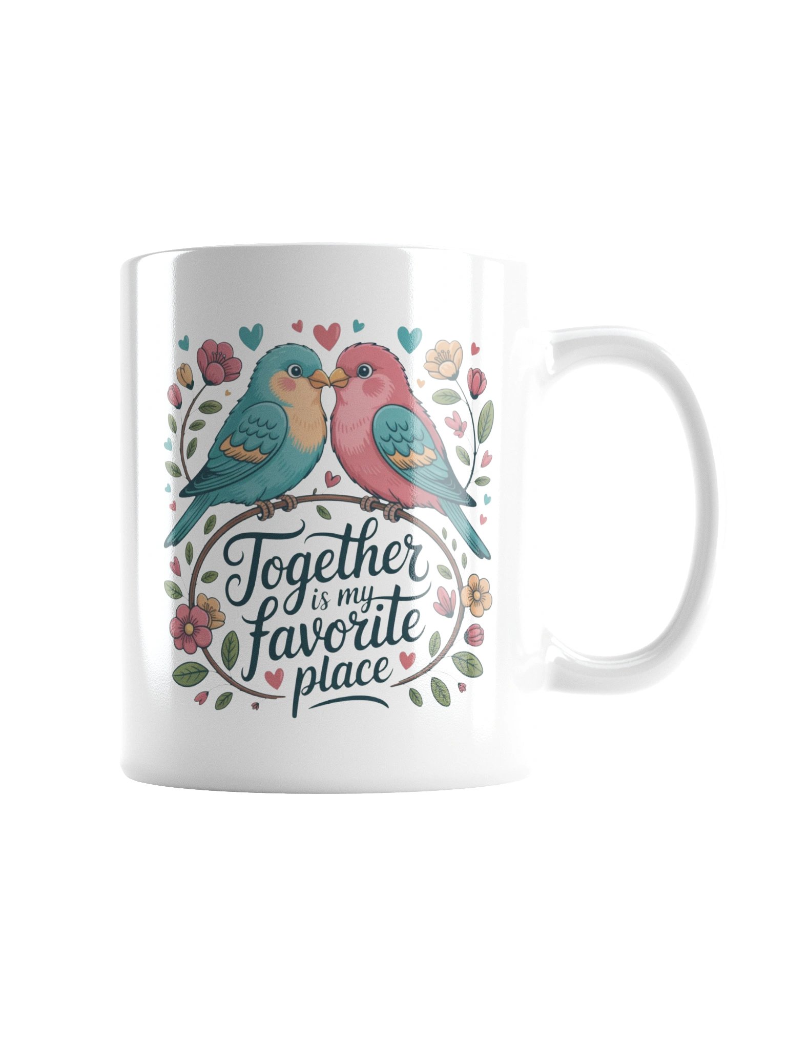 Love Birds Matching Pair Coffee Mug product image (7)