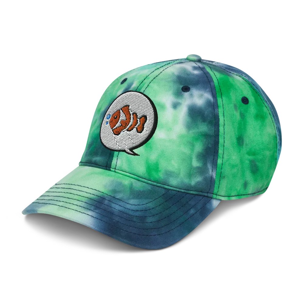 Clownfish TV Embroidered Tie-Dye Hat product image (7)
