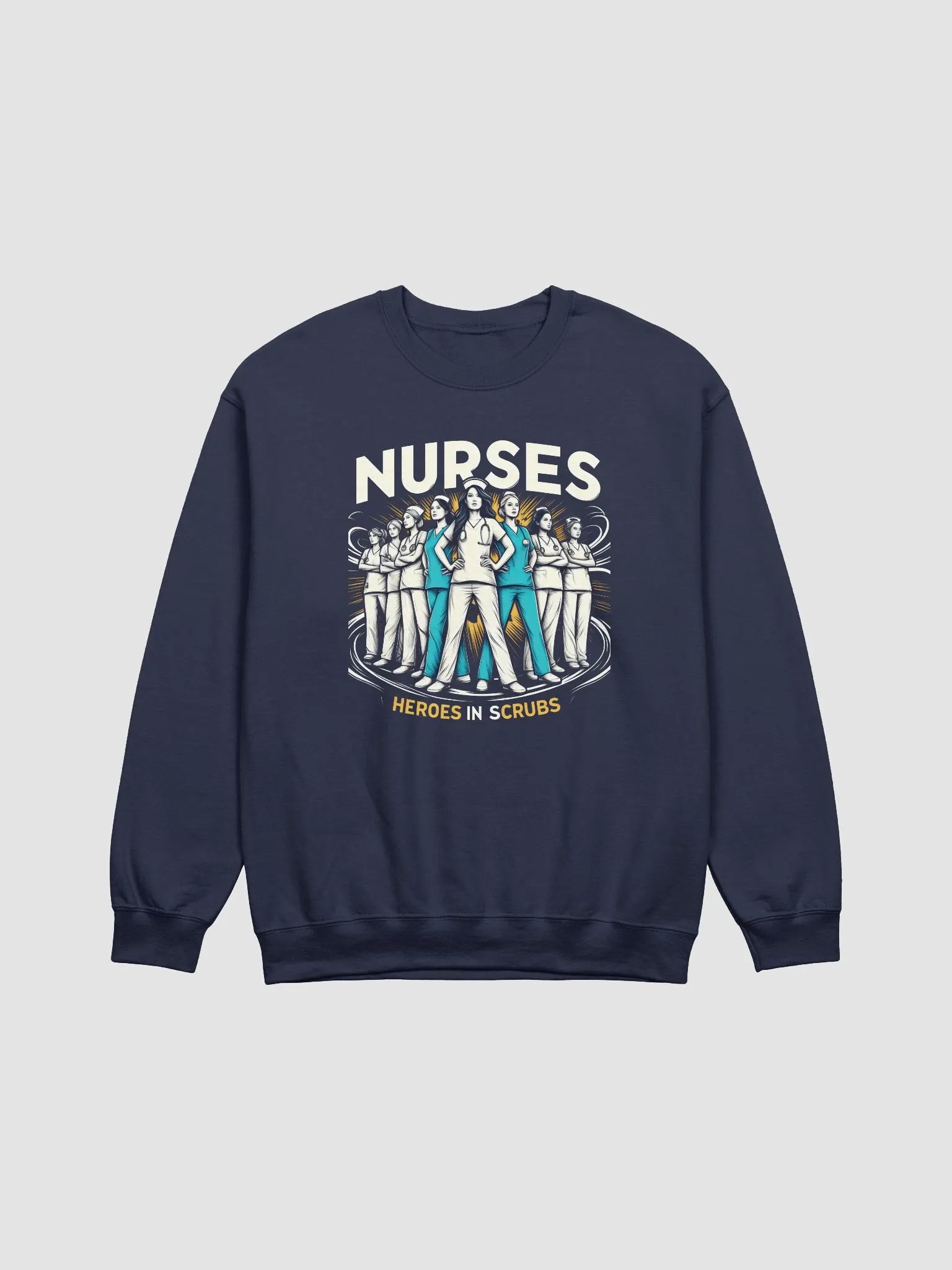 Heroes in Scrubs Crewneck Sweatshirt product image (5)