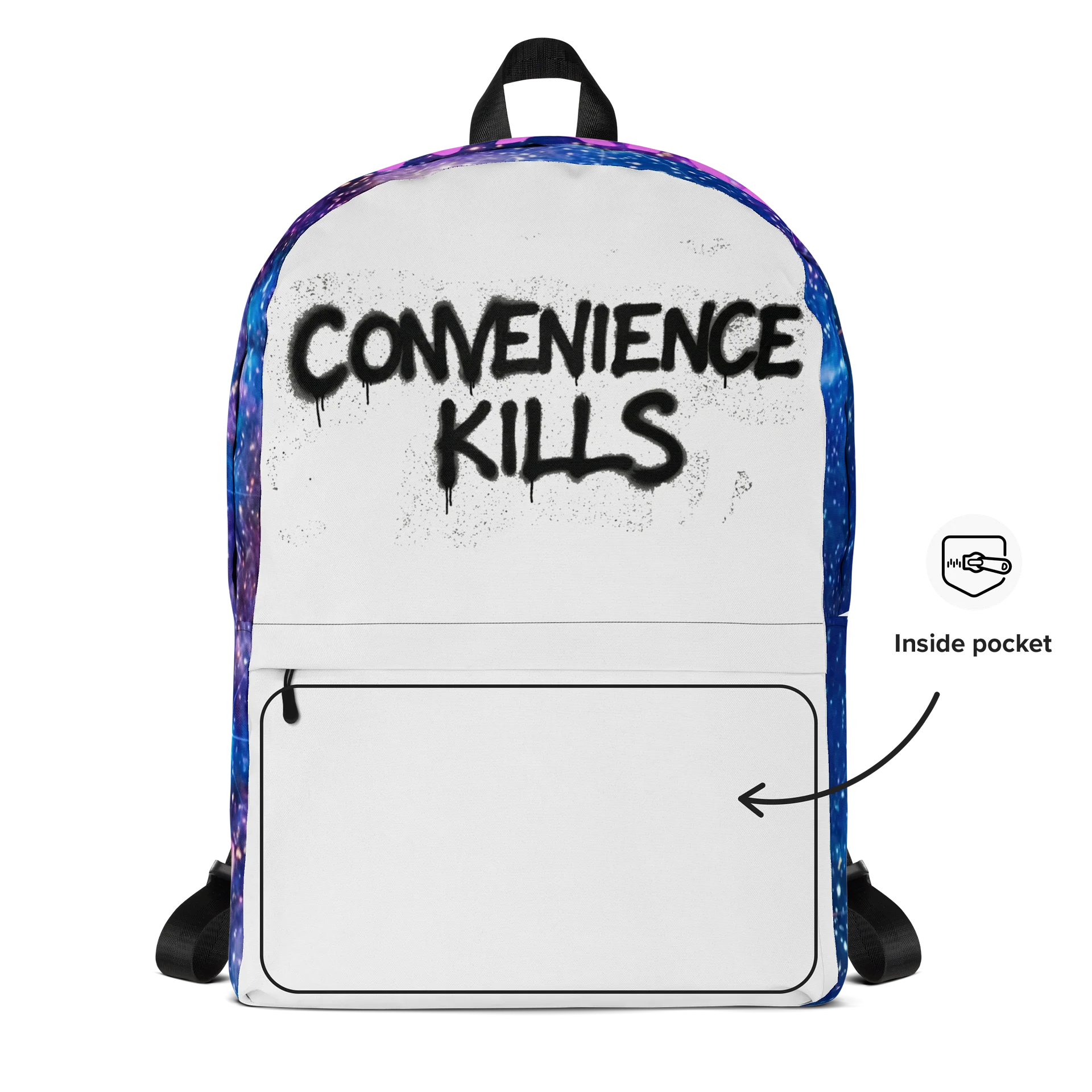 Convenience Kills Aware Backpack product image (5)