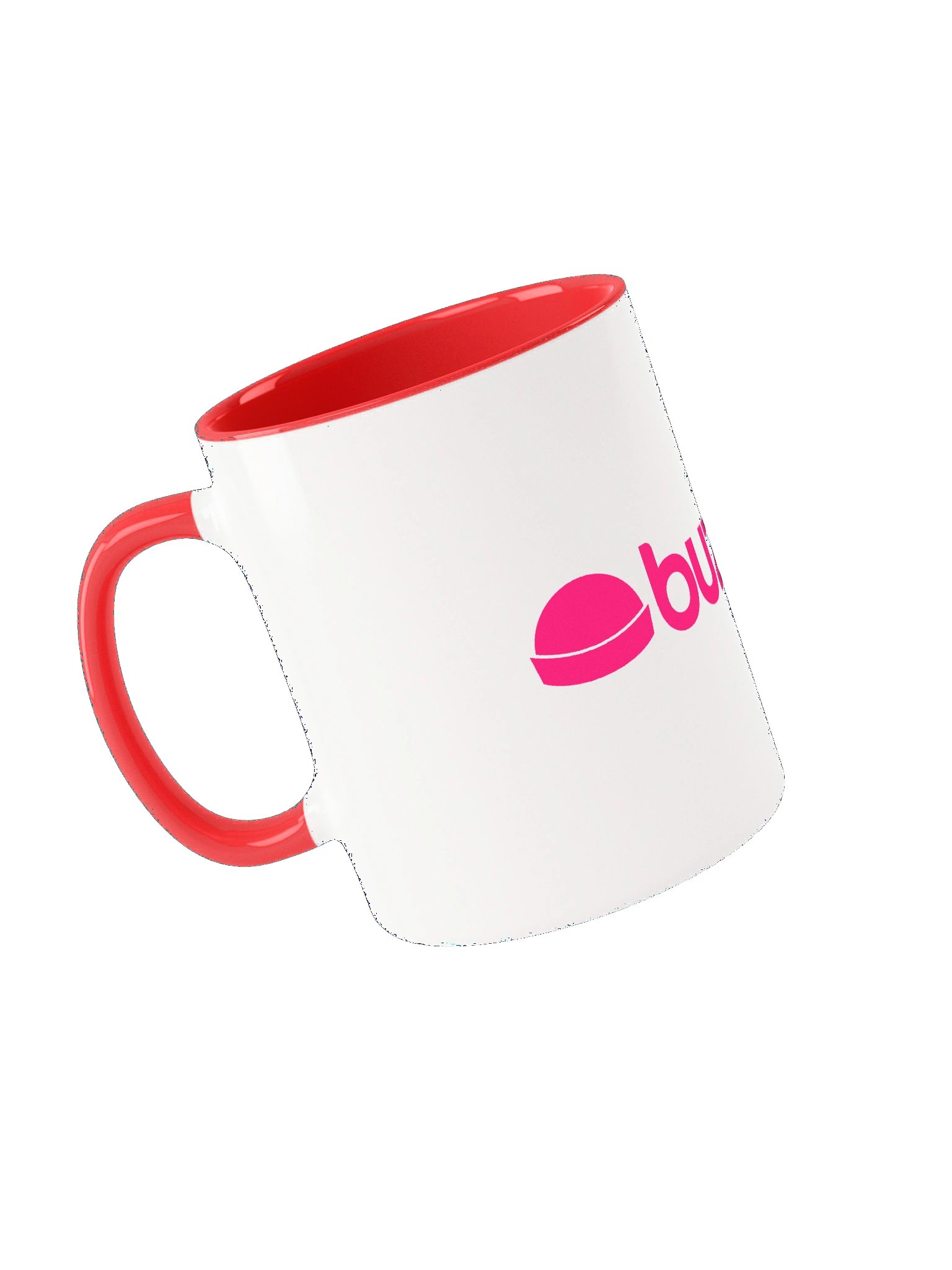 BuzzIn Red Color Block Mug product image (2)