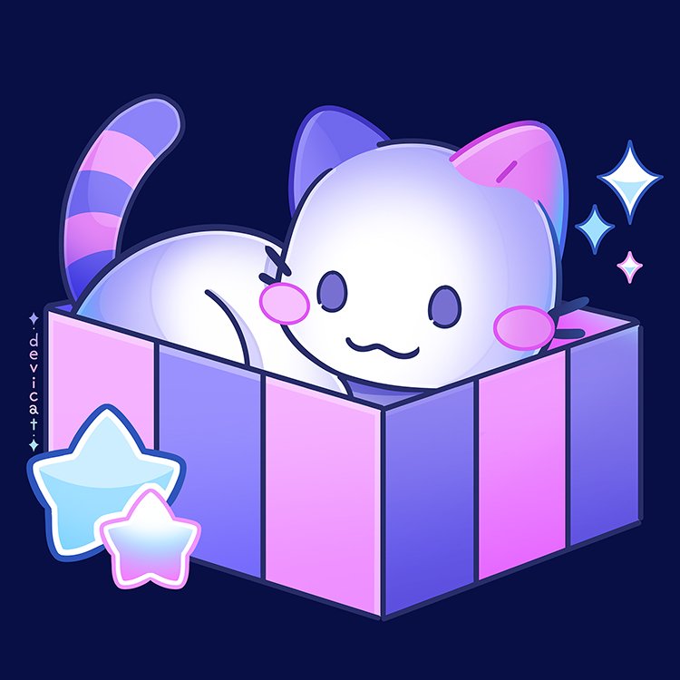 CandiCat Cat In A Box 2026 Wallpaper product image (1)