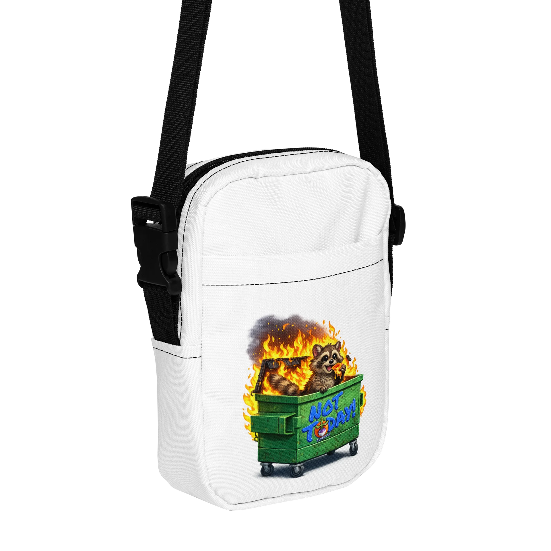 Not Today! DumpsterFire Crossbody Bag product image (1)