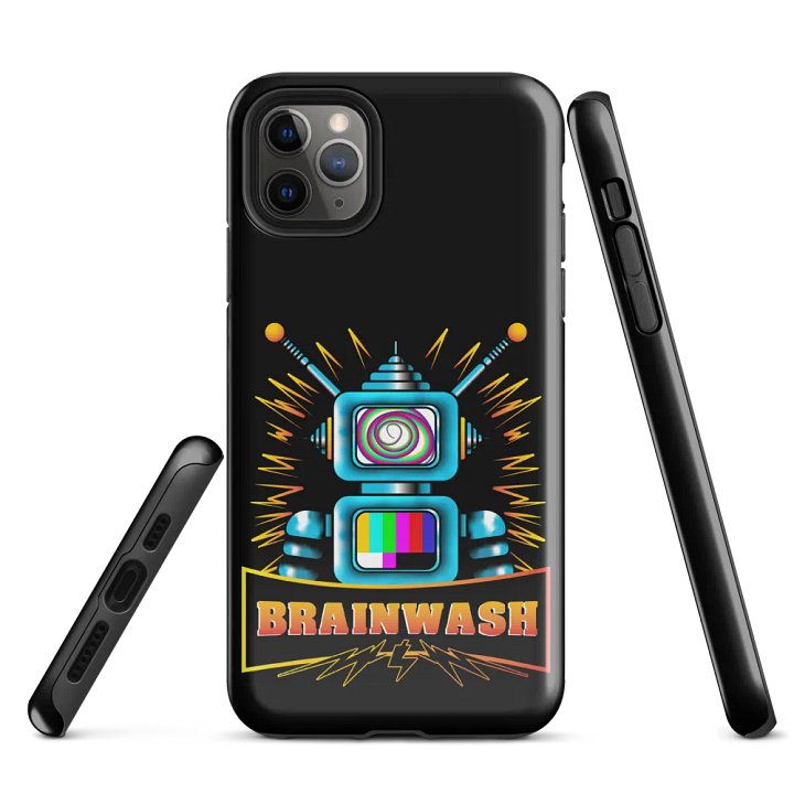 Retro Robot Brainwash Tough iPhone® Case product image (3)