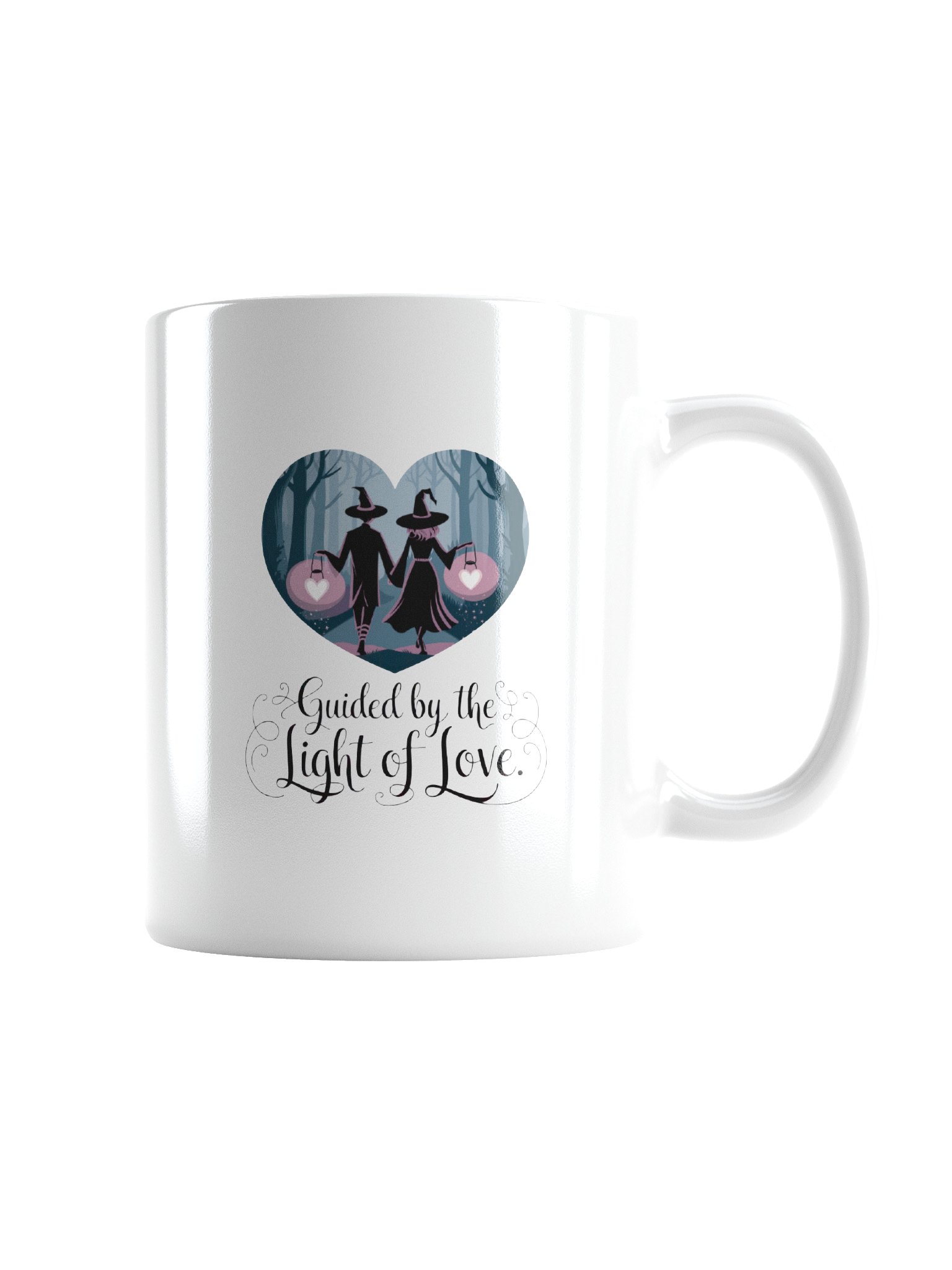 Witch Valentine's Day Gift | Gothic Romance Mug | Witchy Couple Love Gift | Dark Academia product image (2)