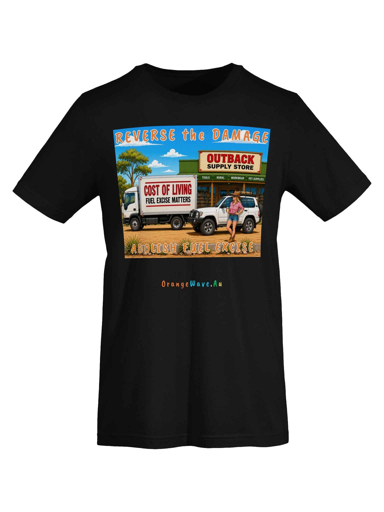 Reverse the Damage Abolish Fuel Excise Tee product image (31)