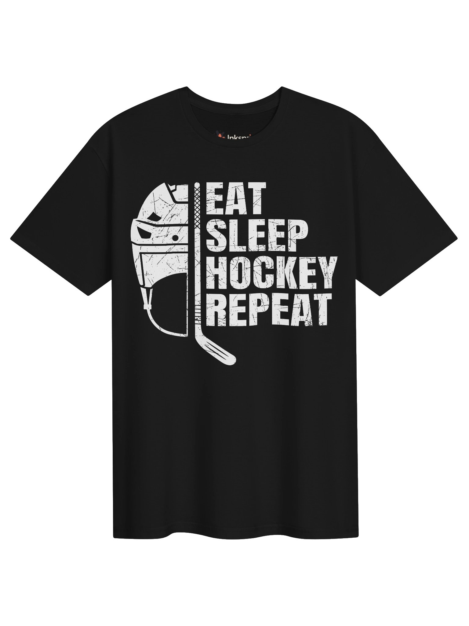 Eat Sleep Hockey Repeat Unisex T-Shirt product image (3)