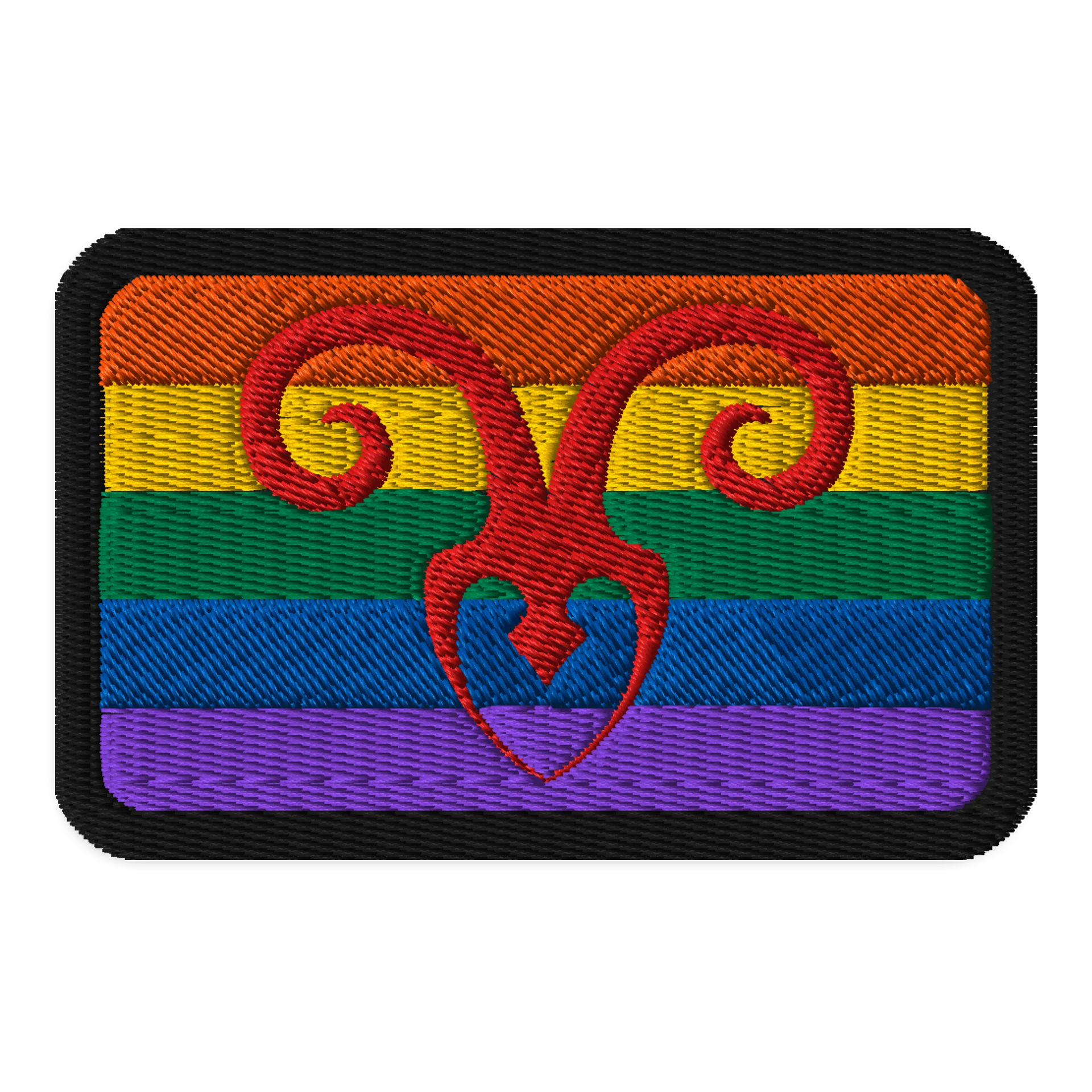 Zodiac Symbols Rainbow Patch - 01 - Aries product image (1)