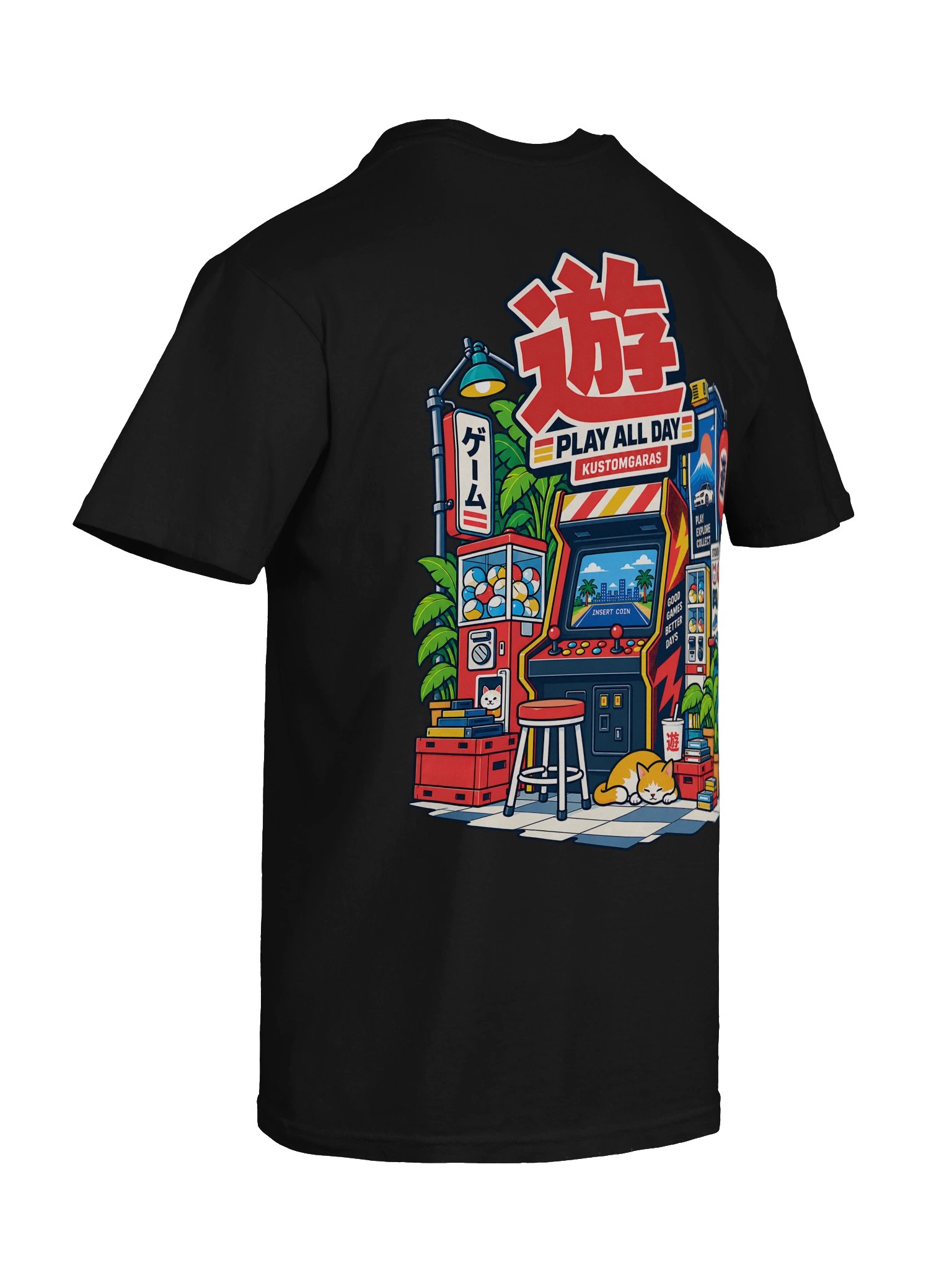 Play All Day Kustom Garas T-Shirt product image (8)