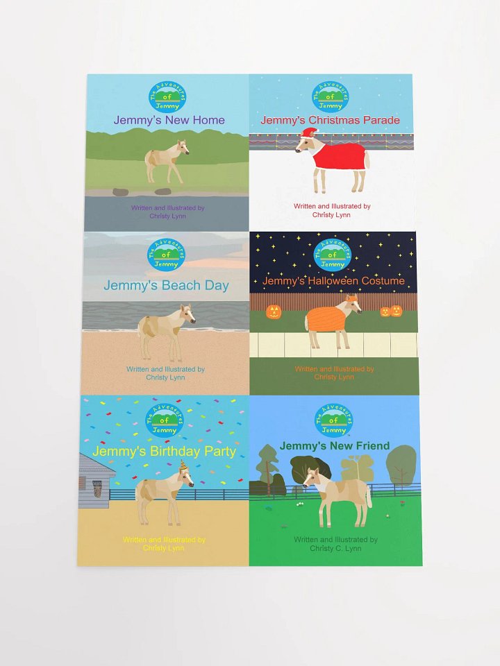 12 x 18 Jemmy Book Cover Poster (Vertical) product image (1)