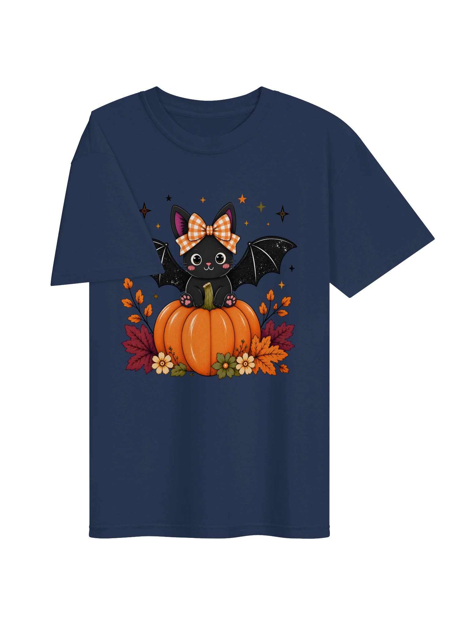 Spooky Pumpkin Kitty T-shirt product image (13)
