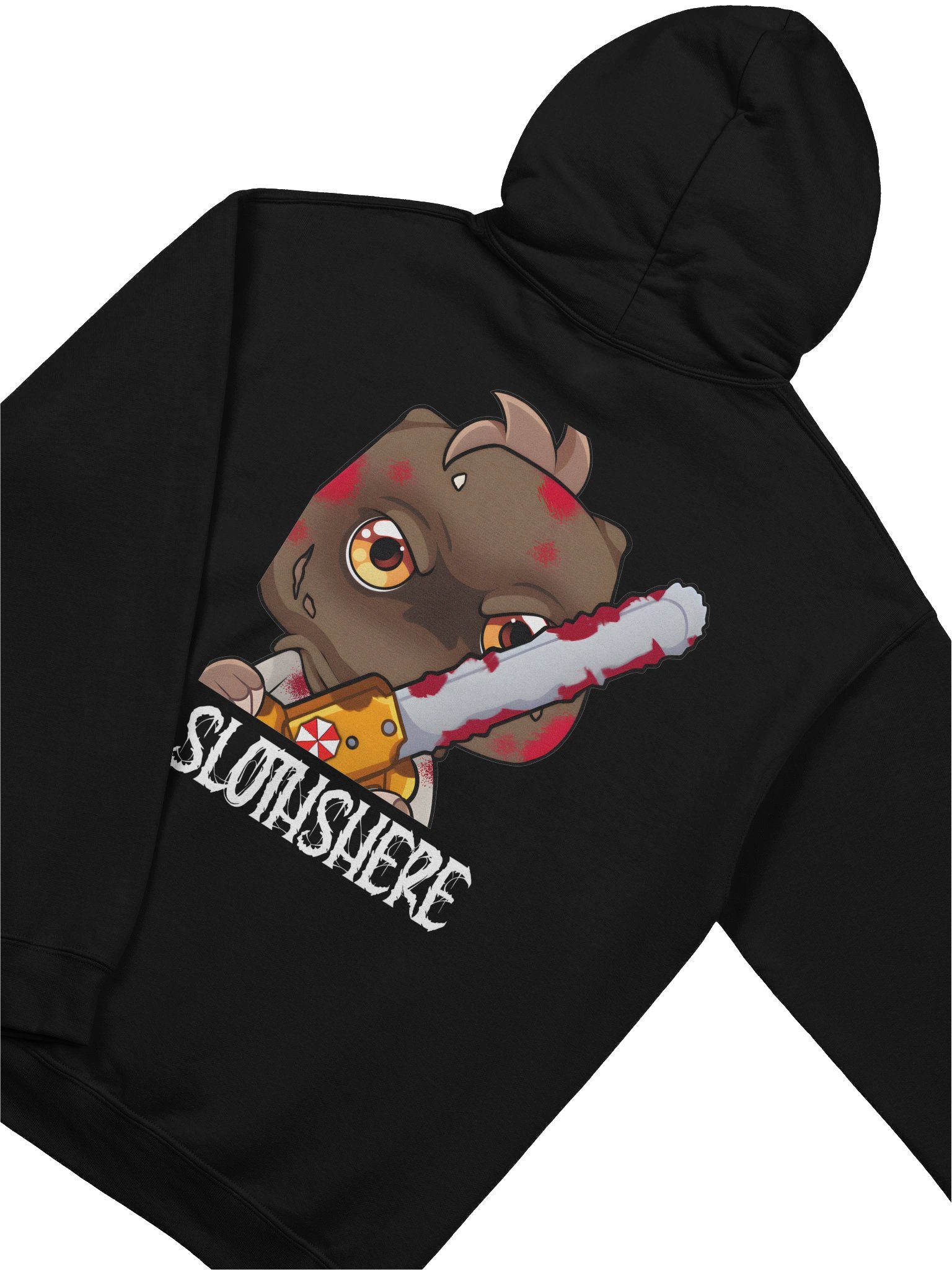 Sloths Chainsaw Pull Over Hoodie product image (4)
