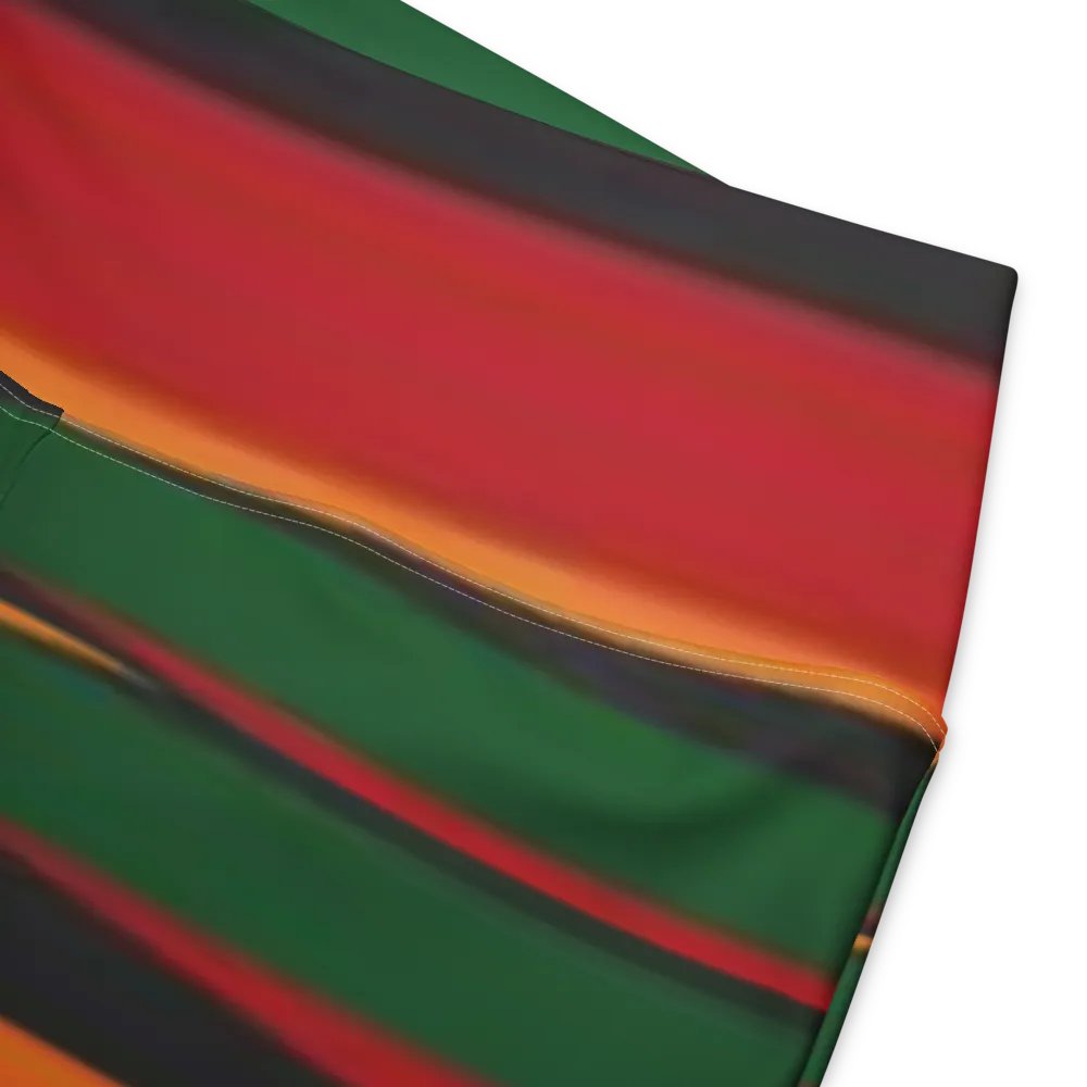 Black History Month Pattern Flare Pants product image (8)