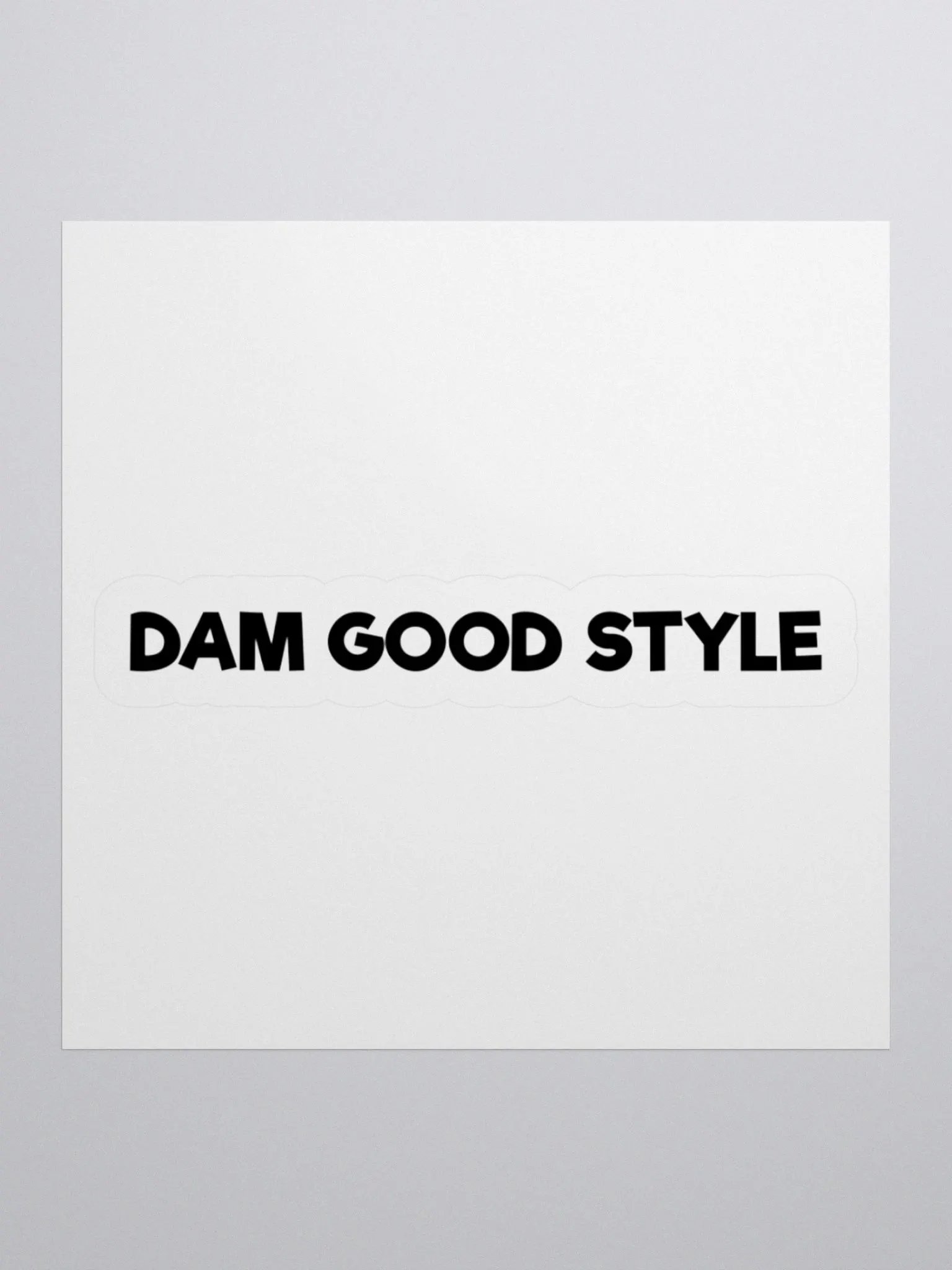 BVR | GEO Slogan Sticker product image (1)