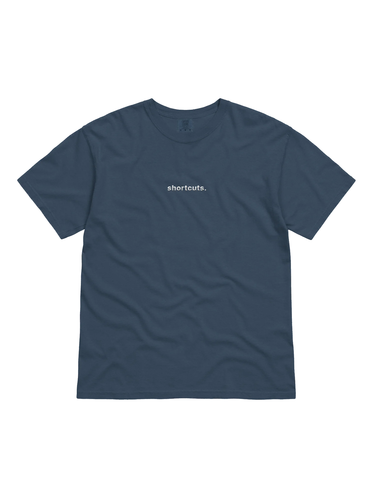 Shortcuts, Period. Embroidered T-Shirt product image (3)