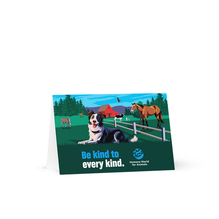 Greeting card - Be kind to every kind product image (1)