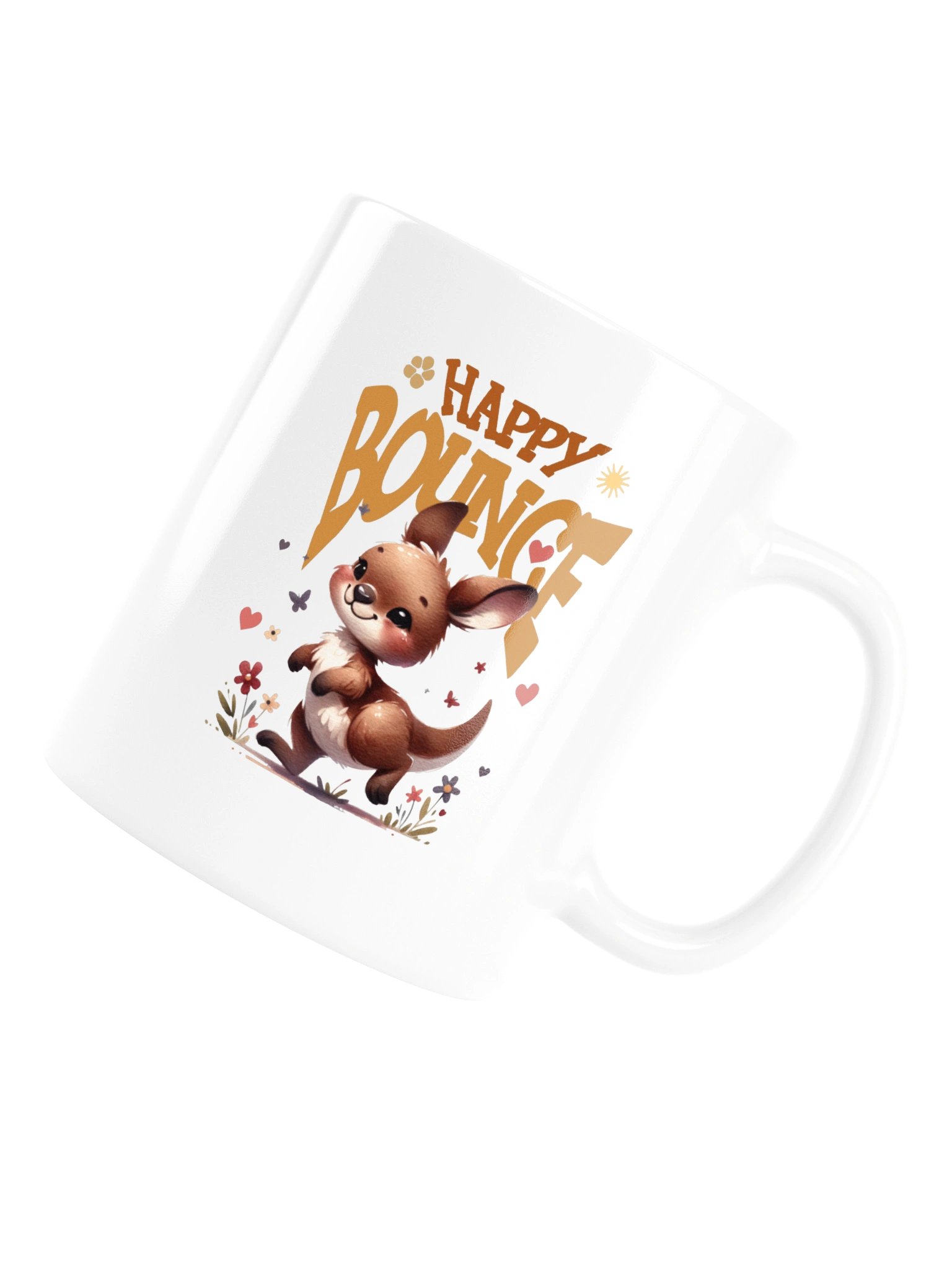 Happy Bounce Kangaroo - Cute Baby Kangaroo Shirt - Funny Kangaroo Lover Gift product image (6)