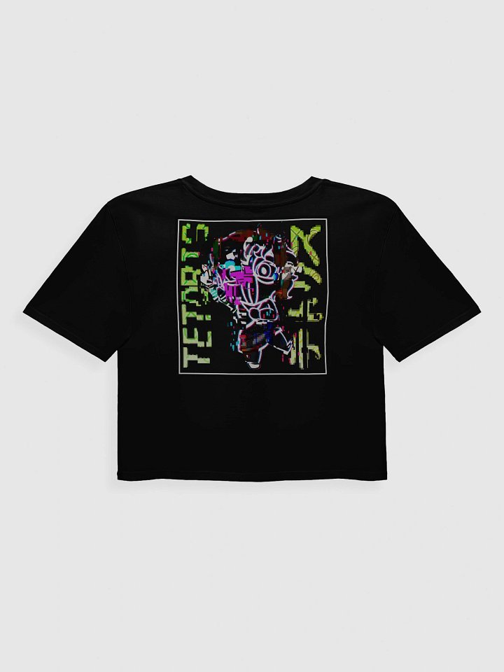 TETORIS - Variant 1 Denny + Glitched Denny 2 Cropped T-Shirt product image (10)
