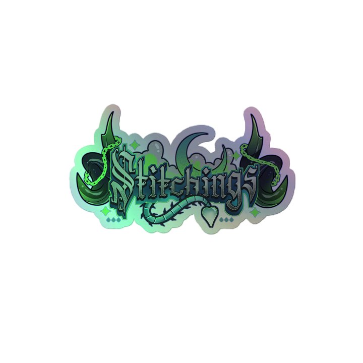 Logo Holographic Sticker product image (2)