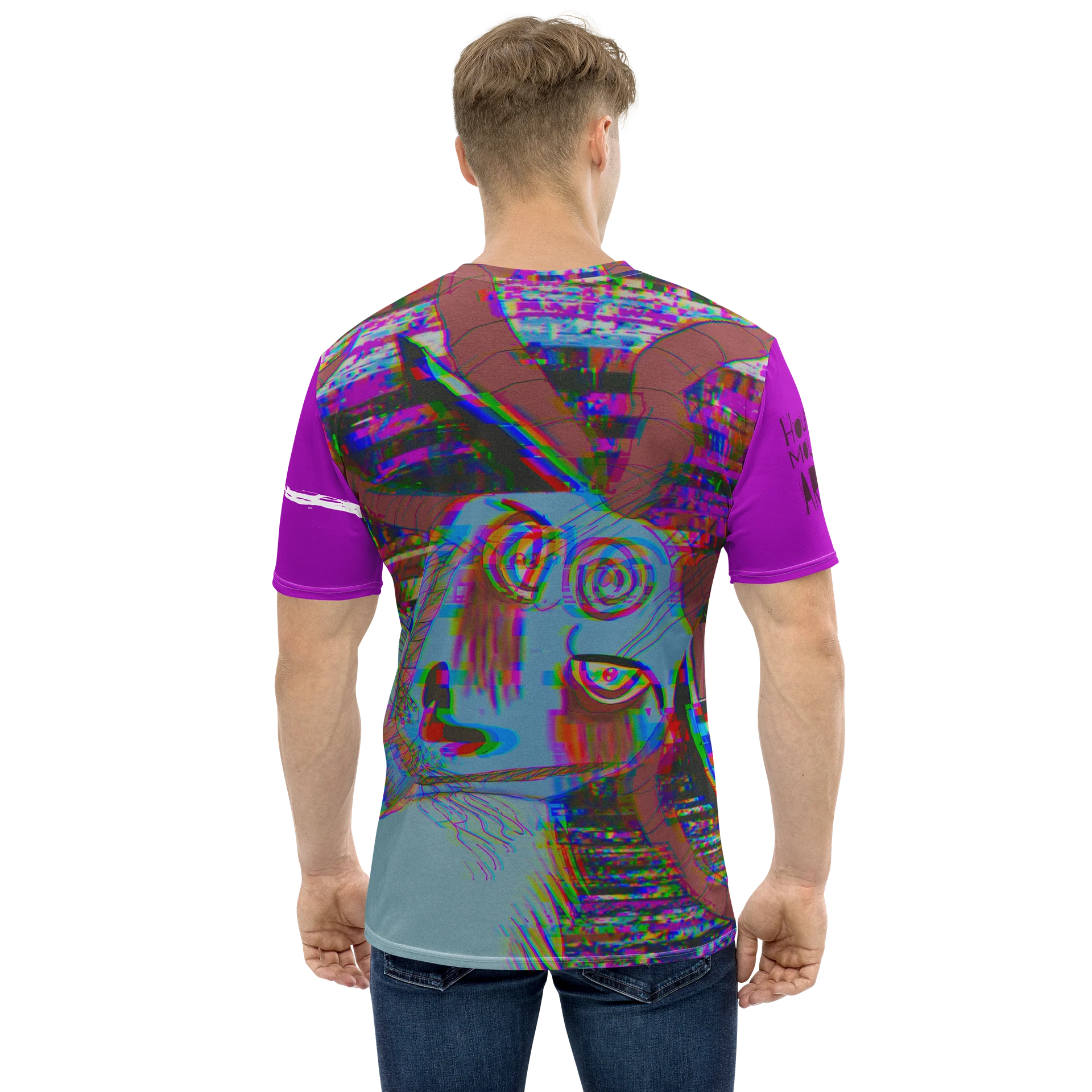 The Glitch is back-All over print T shirt product image (2)