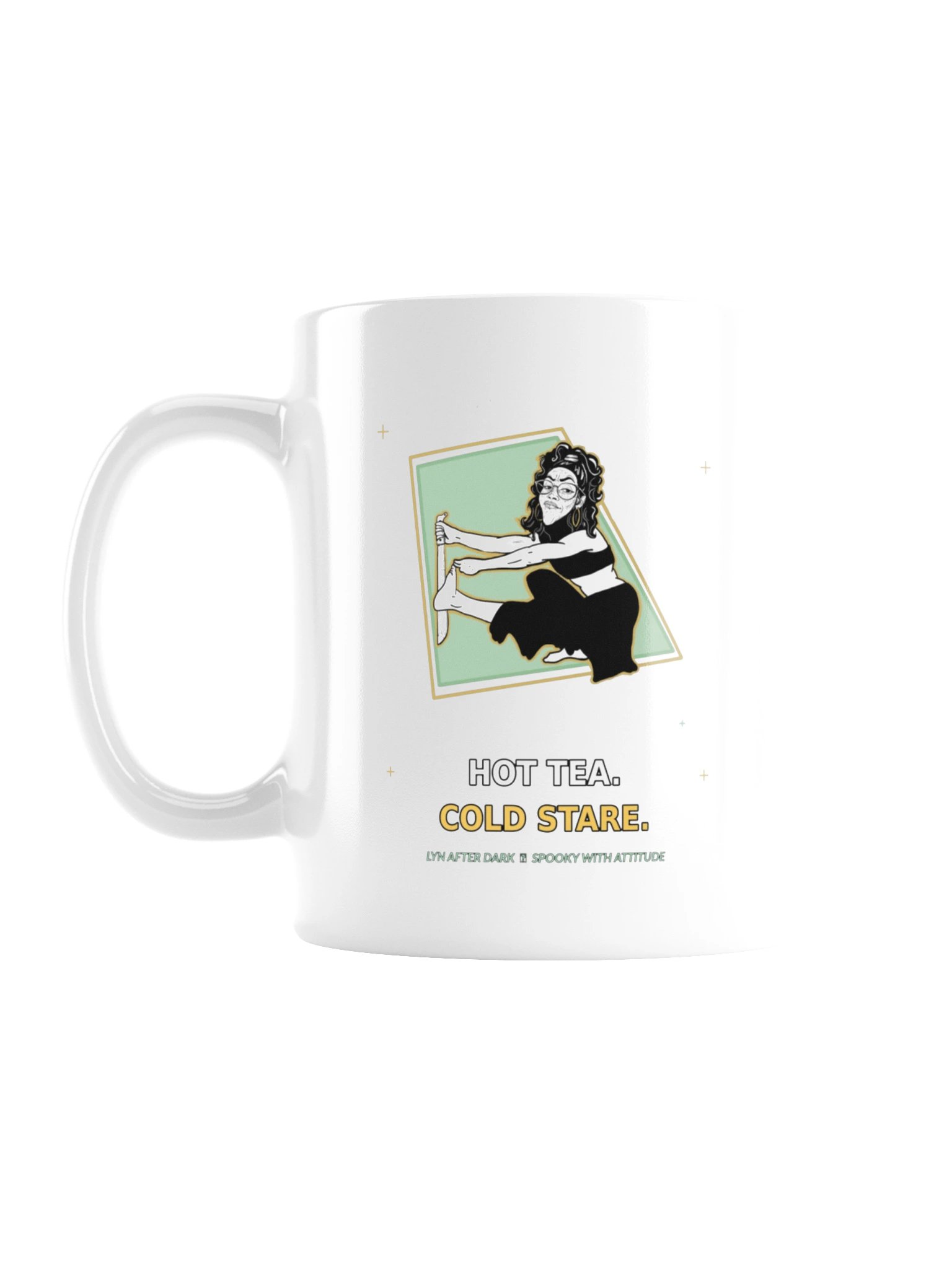 Lyn After Dark — Hot Tea Cold Stare Mug product image (1)
