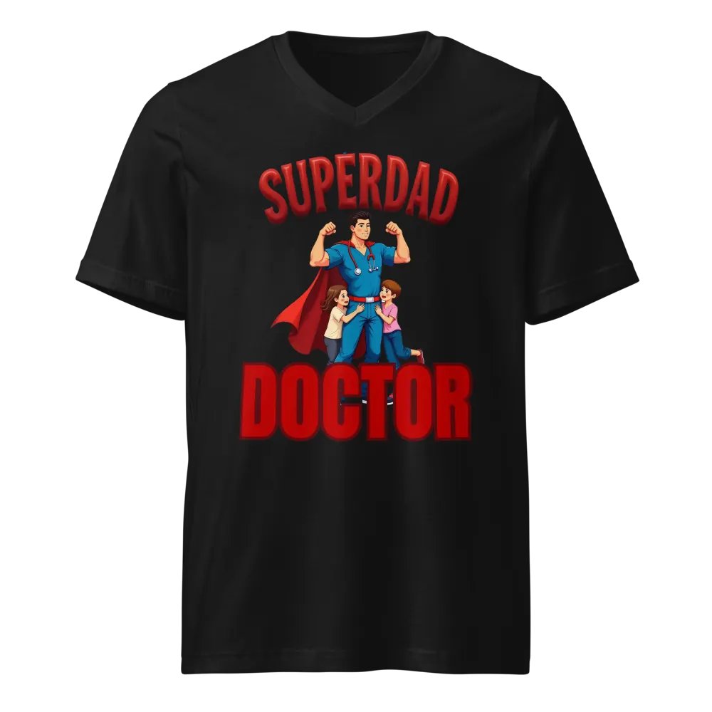 Superdad Doctor v-neck tee product image (1)