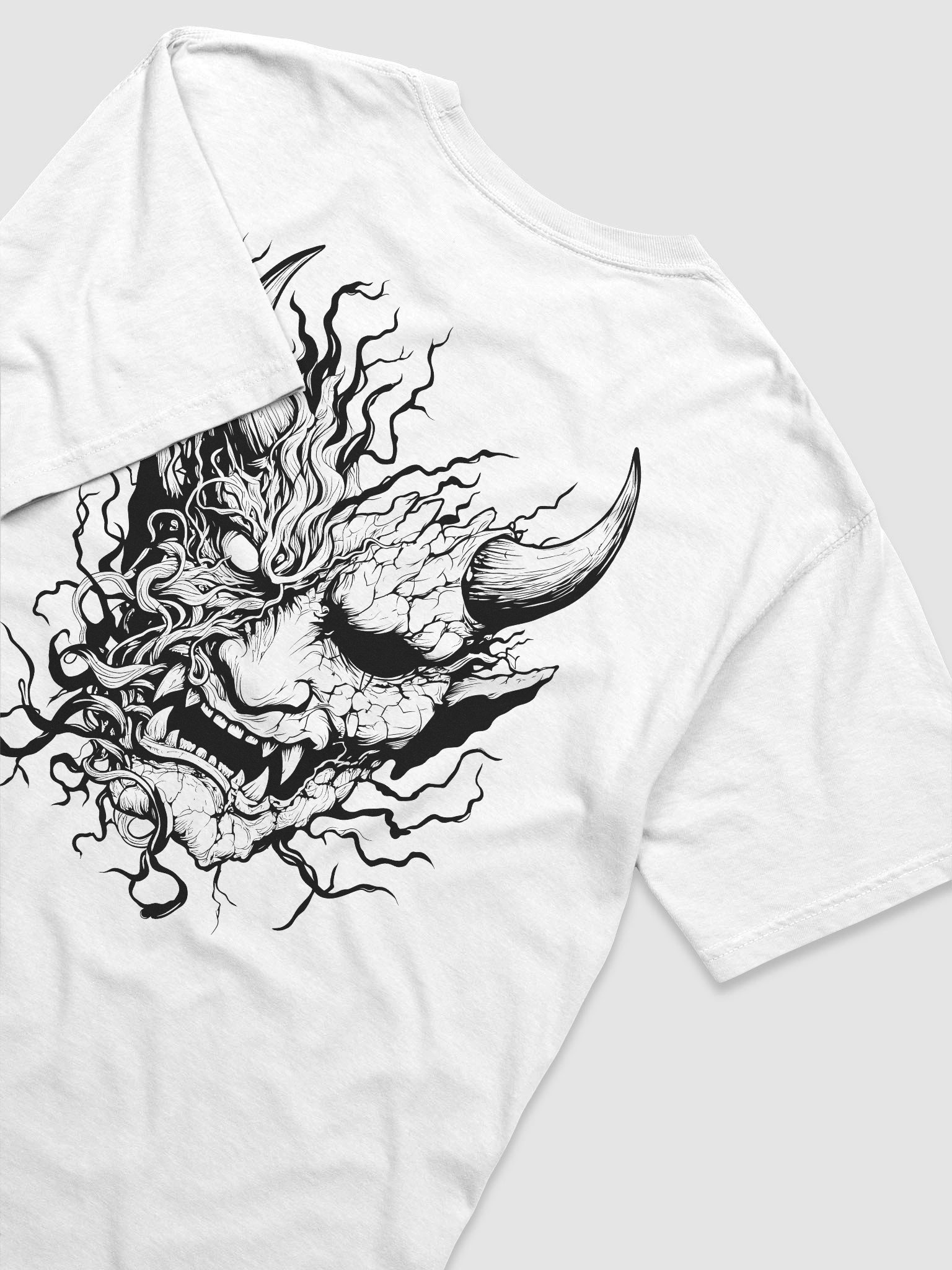 Cursed Oni - White Shirt product image (7)