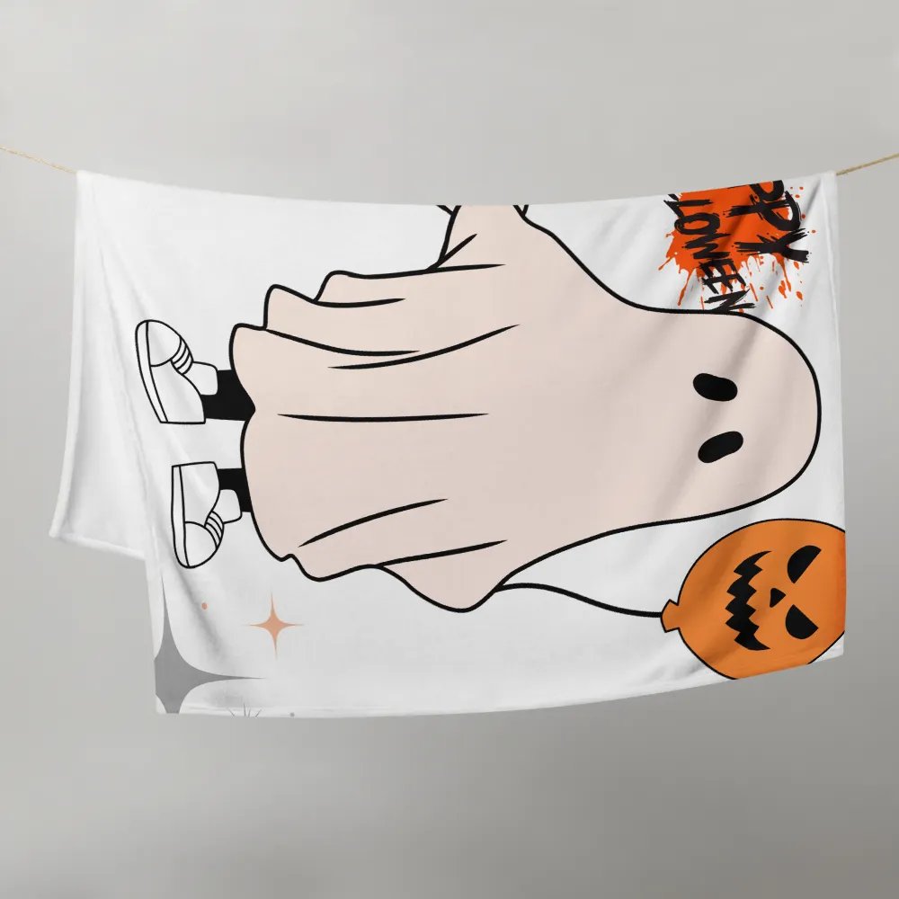 Ghost Friends Throw Blanket product image (10)
