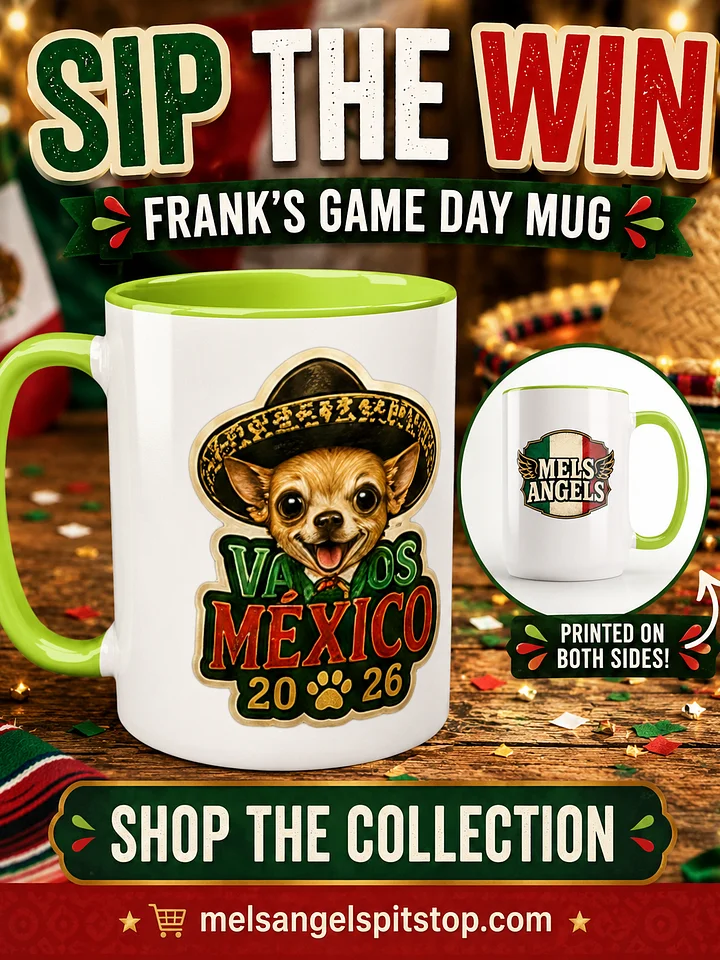 Vamos México 2026 Frank Game Day Mug product image (1)