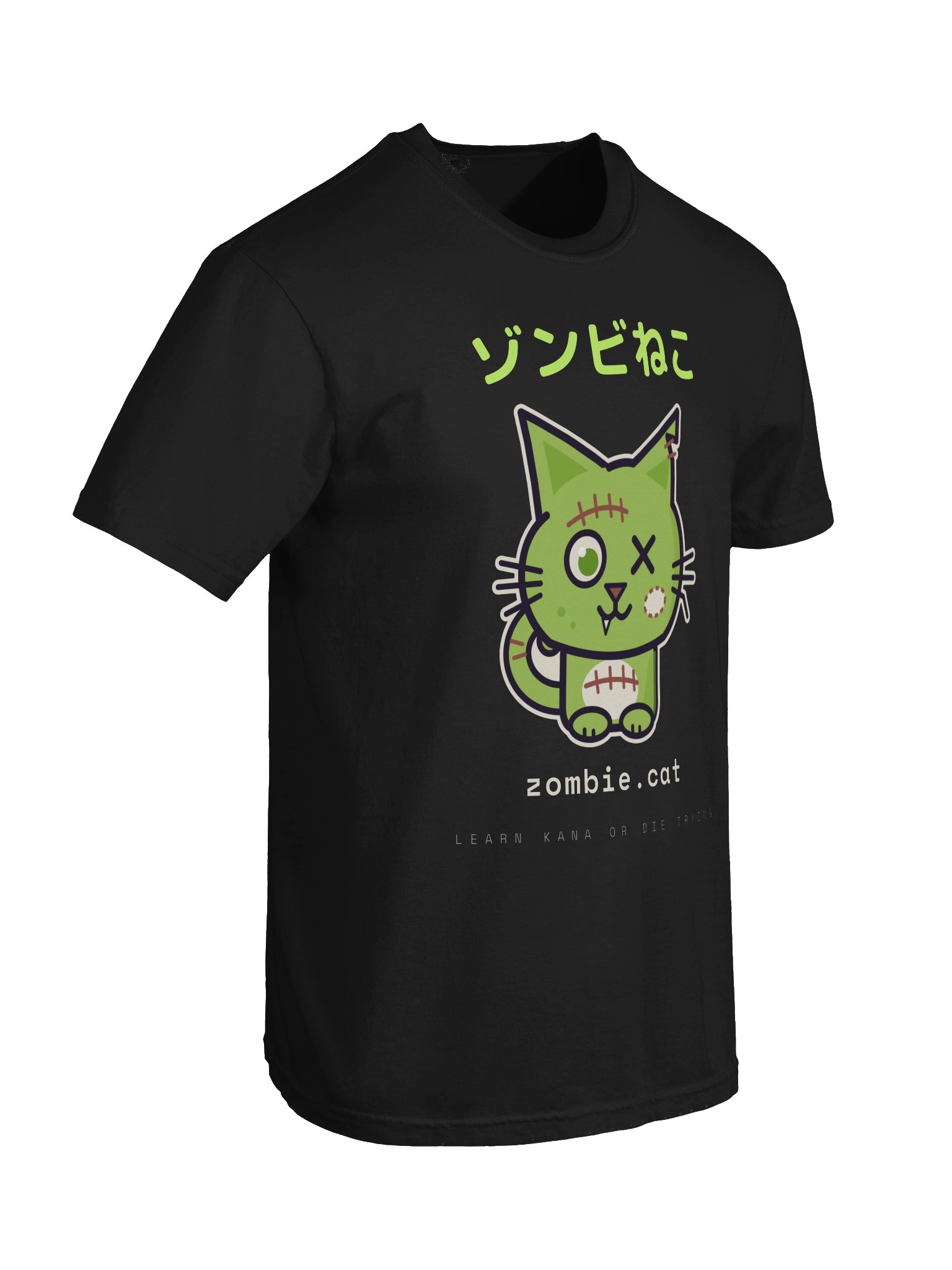 Zombie Neko Japanese Zombie Cat T-Shirt product image (10)