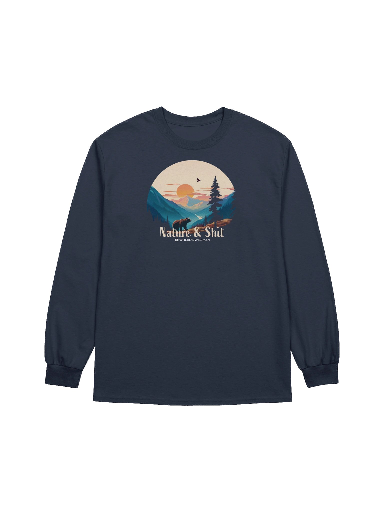 Nature & Sh*t Ultra Cotton Long Sleeve product image (3)