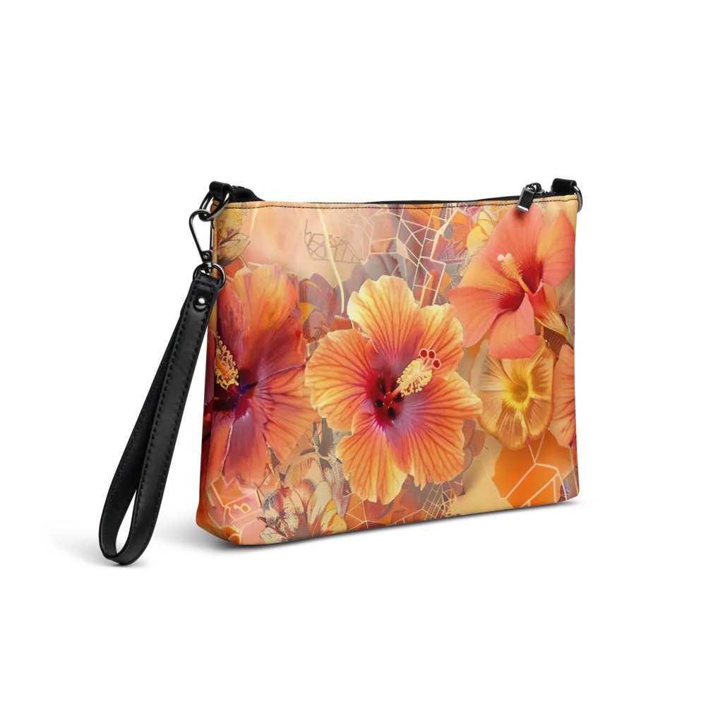 Golden Hibiscus Dreams Crossbody Bag product image (4)