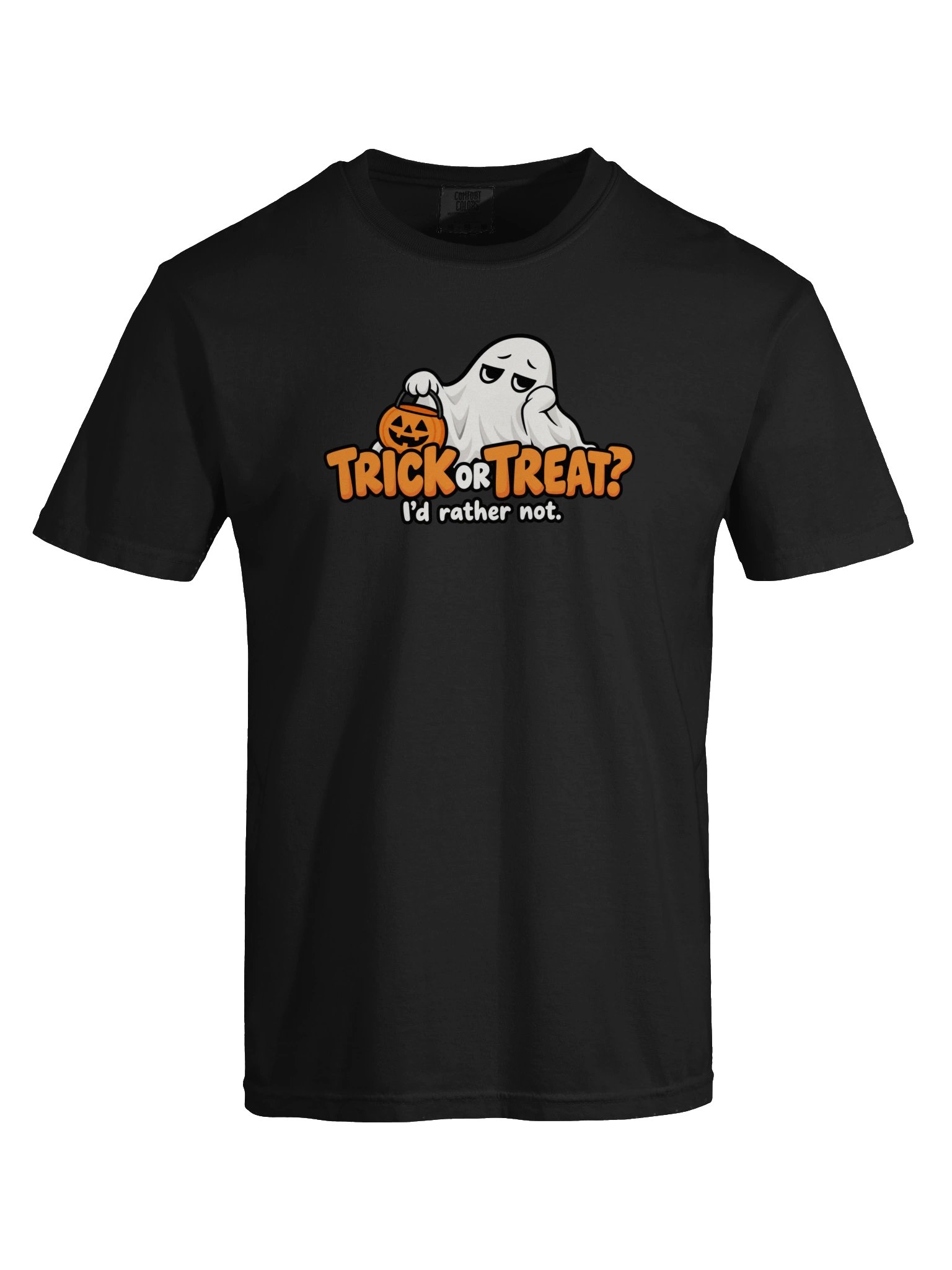 Trick or Treat? I’d Rather Not Ghost Men's Shirt product image (9)