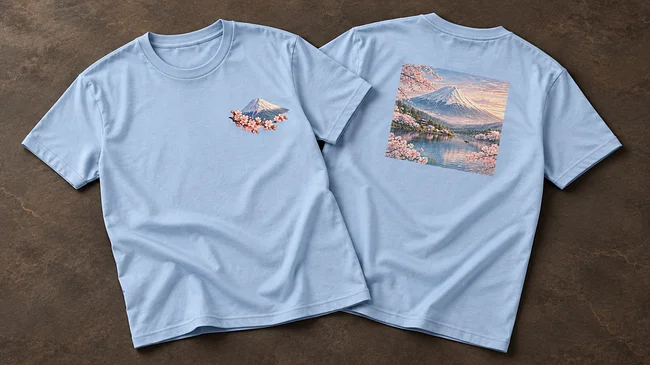 T-Shirts – Front + Back Print