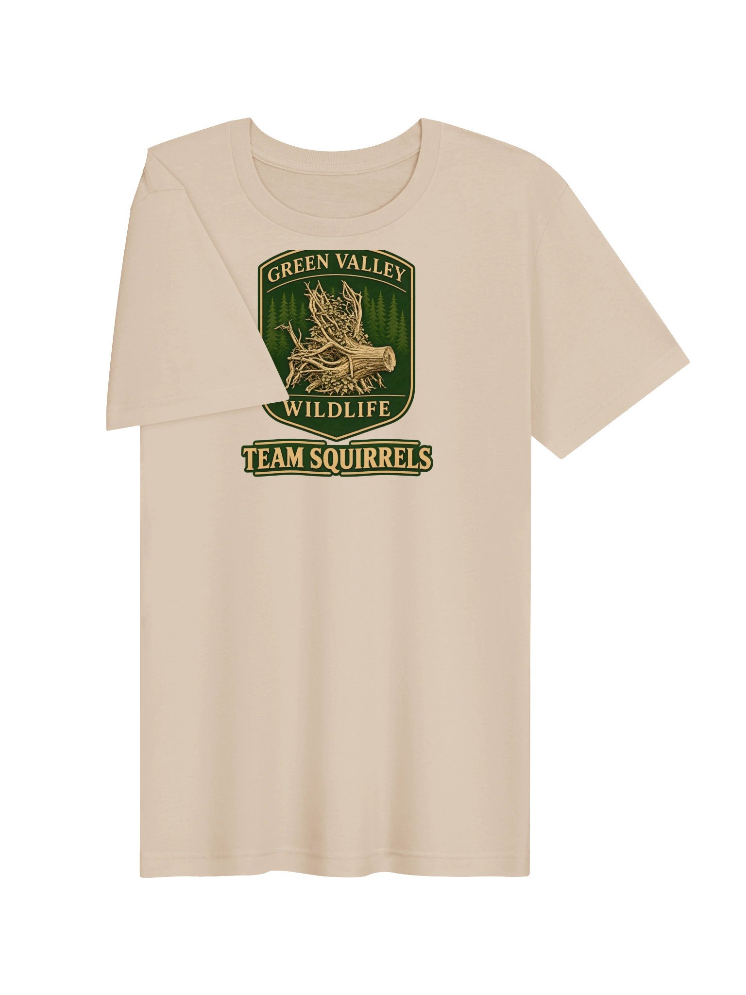 Team Squirrels — Light Edition & YouTube QR T-Shirt product image (3)
