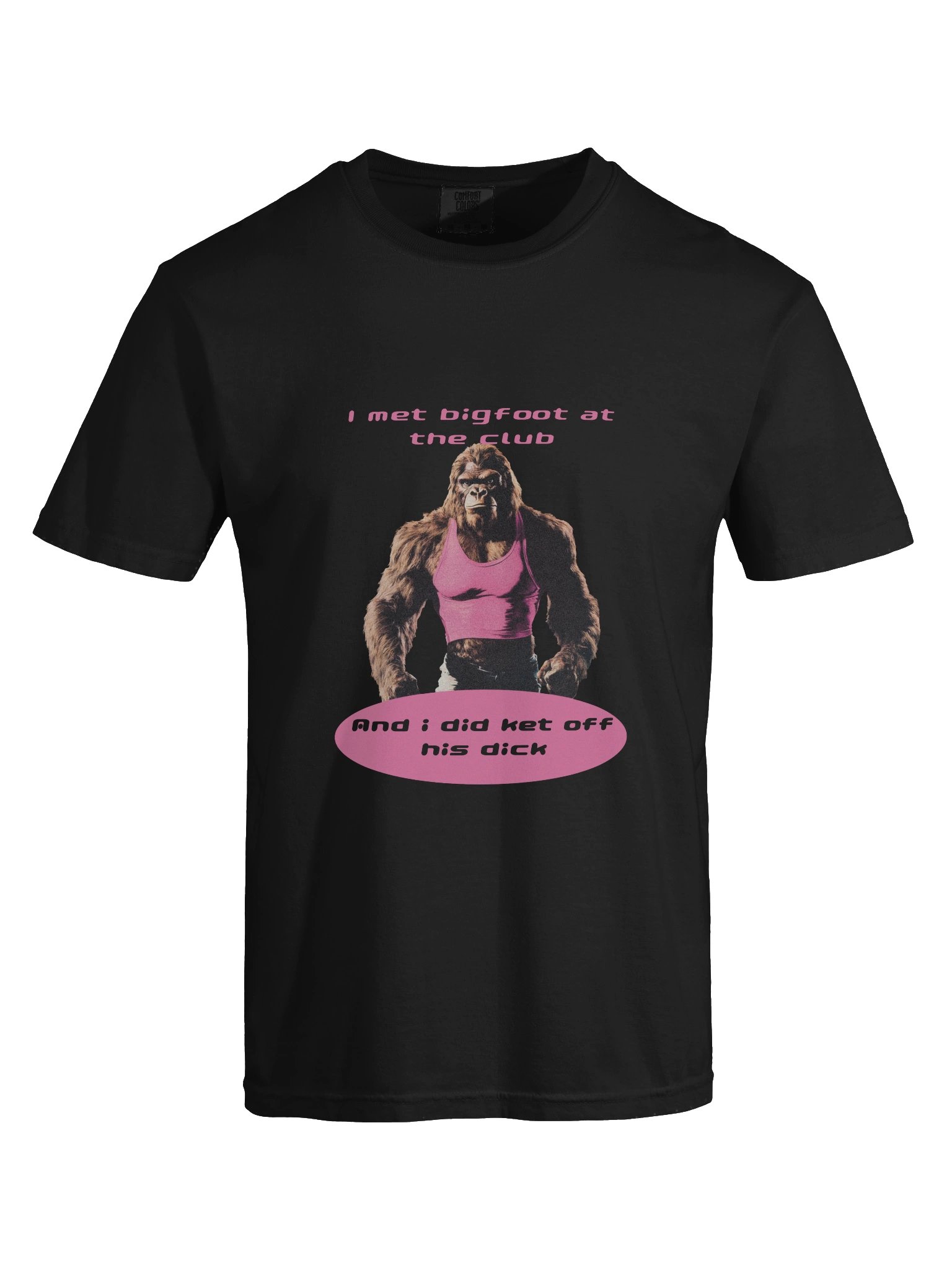 Bigfoot t-shirt product image (9)