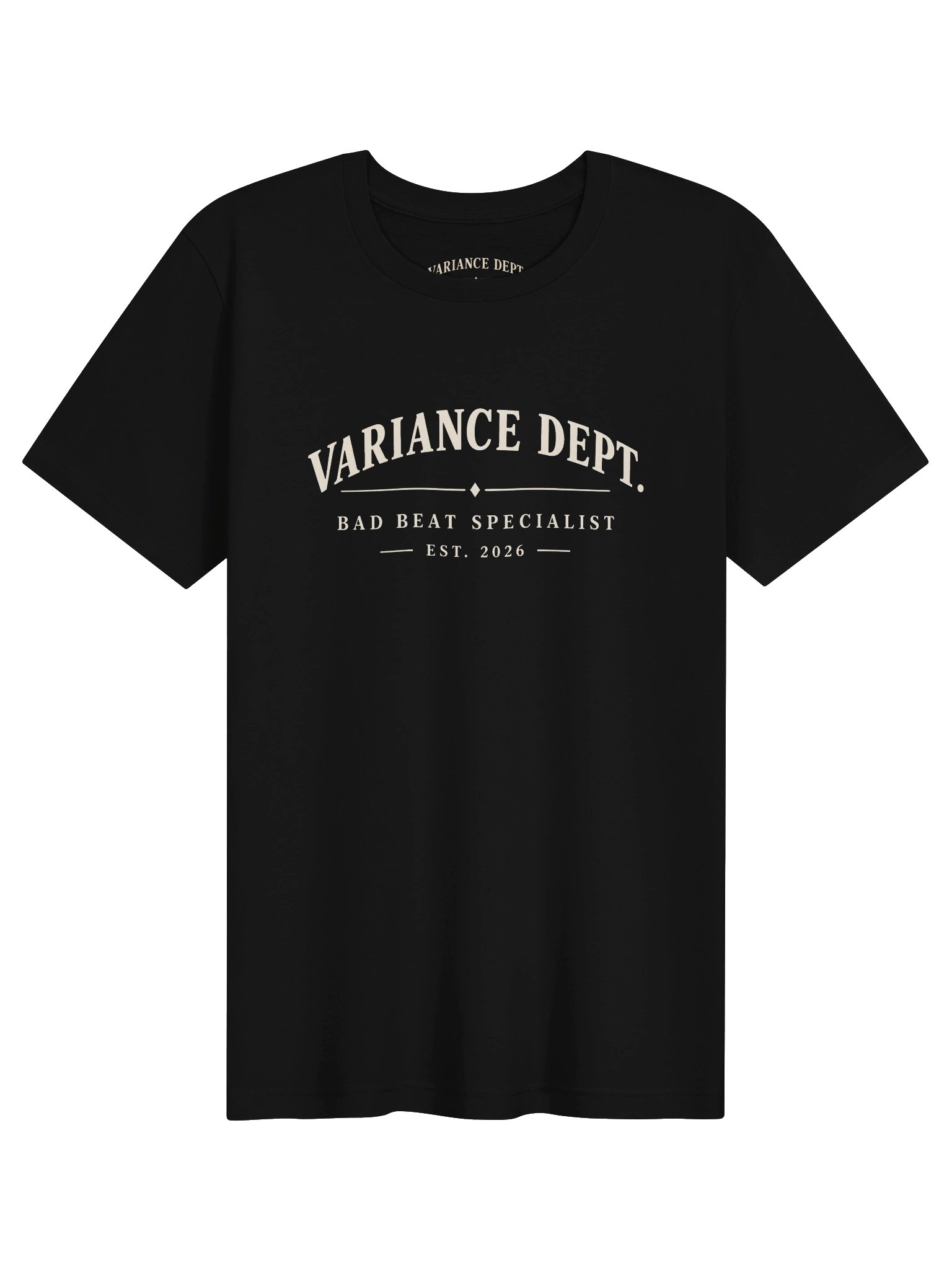 Variance Dept. Bad Beat Specialist Tee product image (1)