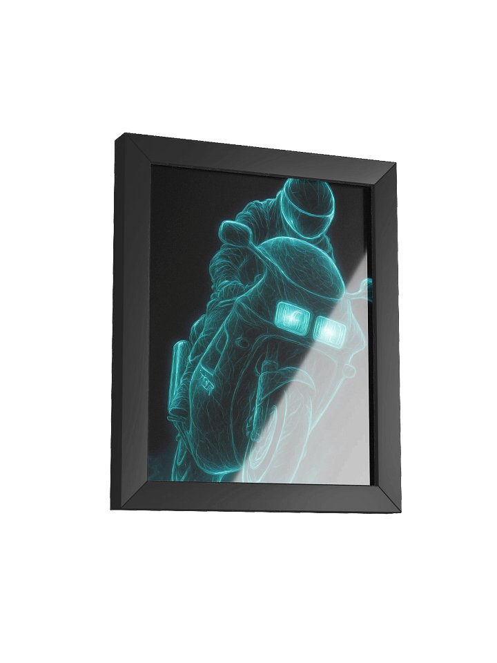 Neural Riders Framed Poster product image (9)