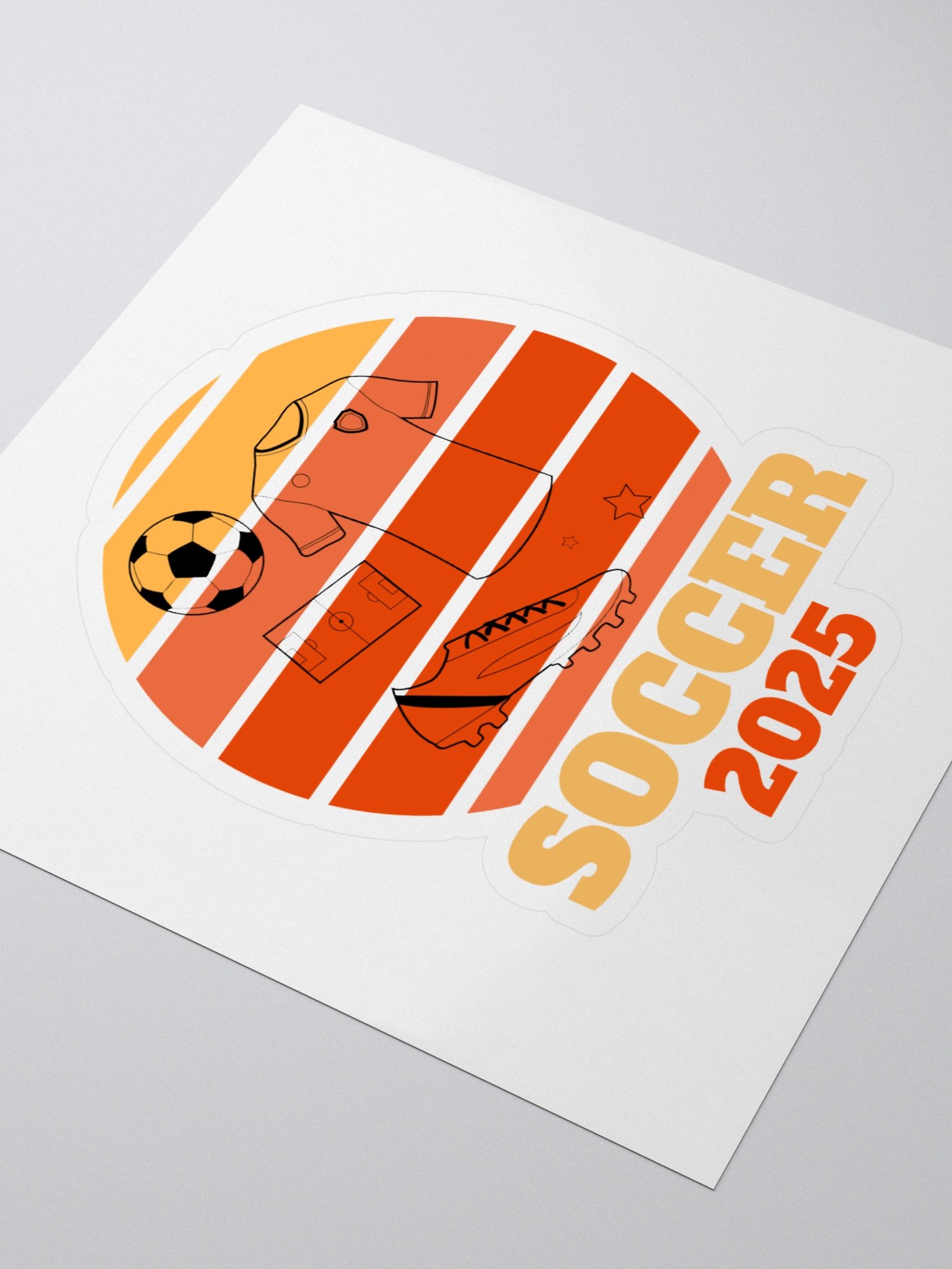 Soccer 2025 Vibrant Sticker Pack product image (3)