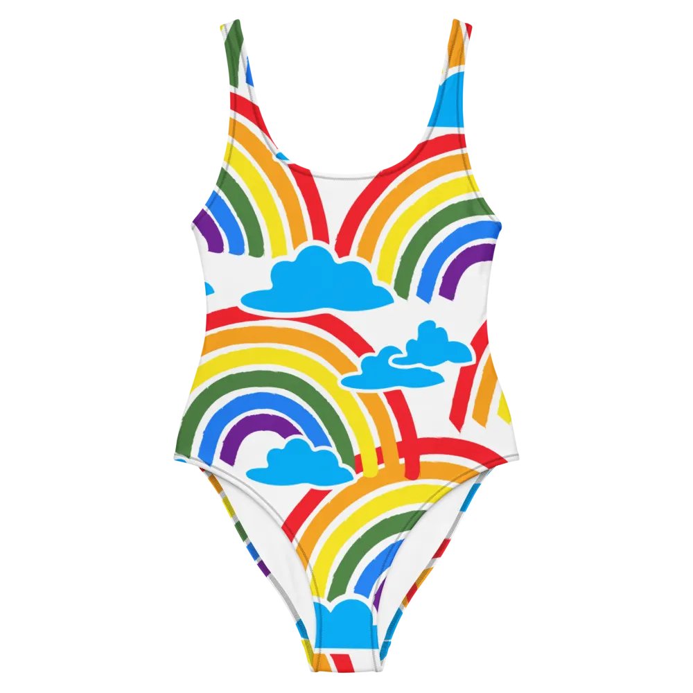 Rainbow Clouds All-Over Swimsuit product image (2)