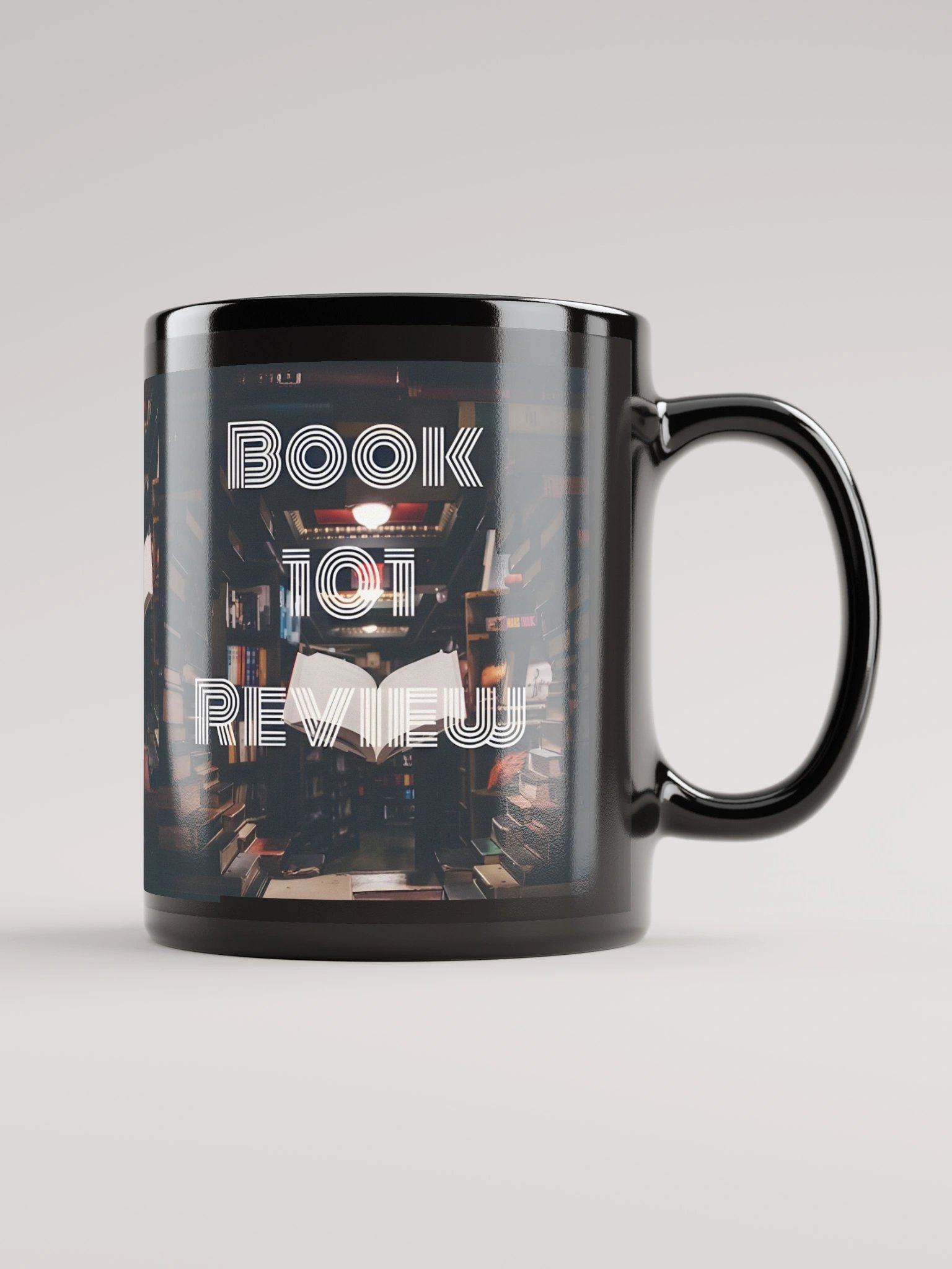 Black Glossy Mug product image (1)