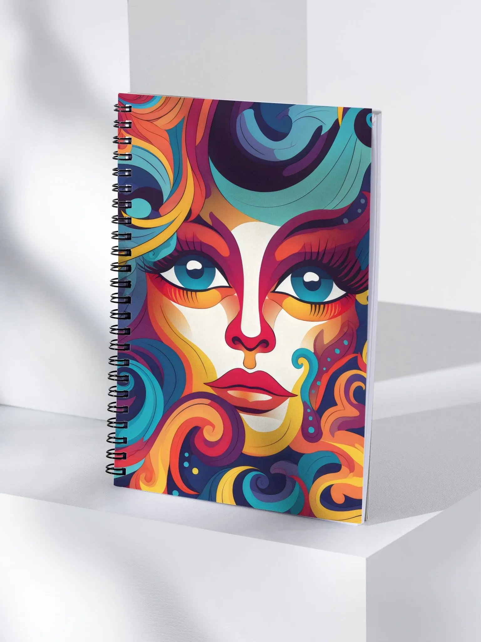 Psychedelic Muse Spiral Notebook product image (4)