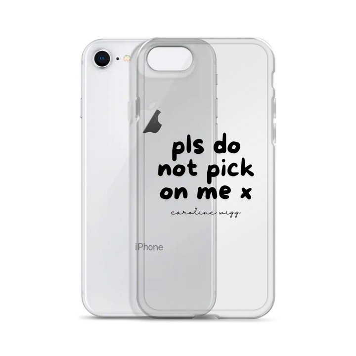 Don't Pick Me iPhone® Clear Case product image (2)