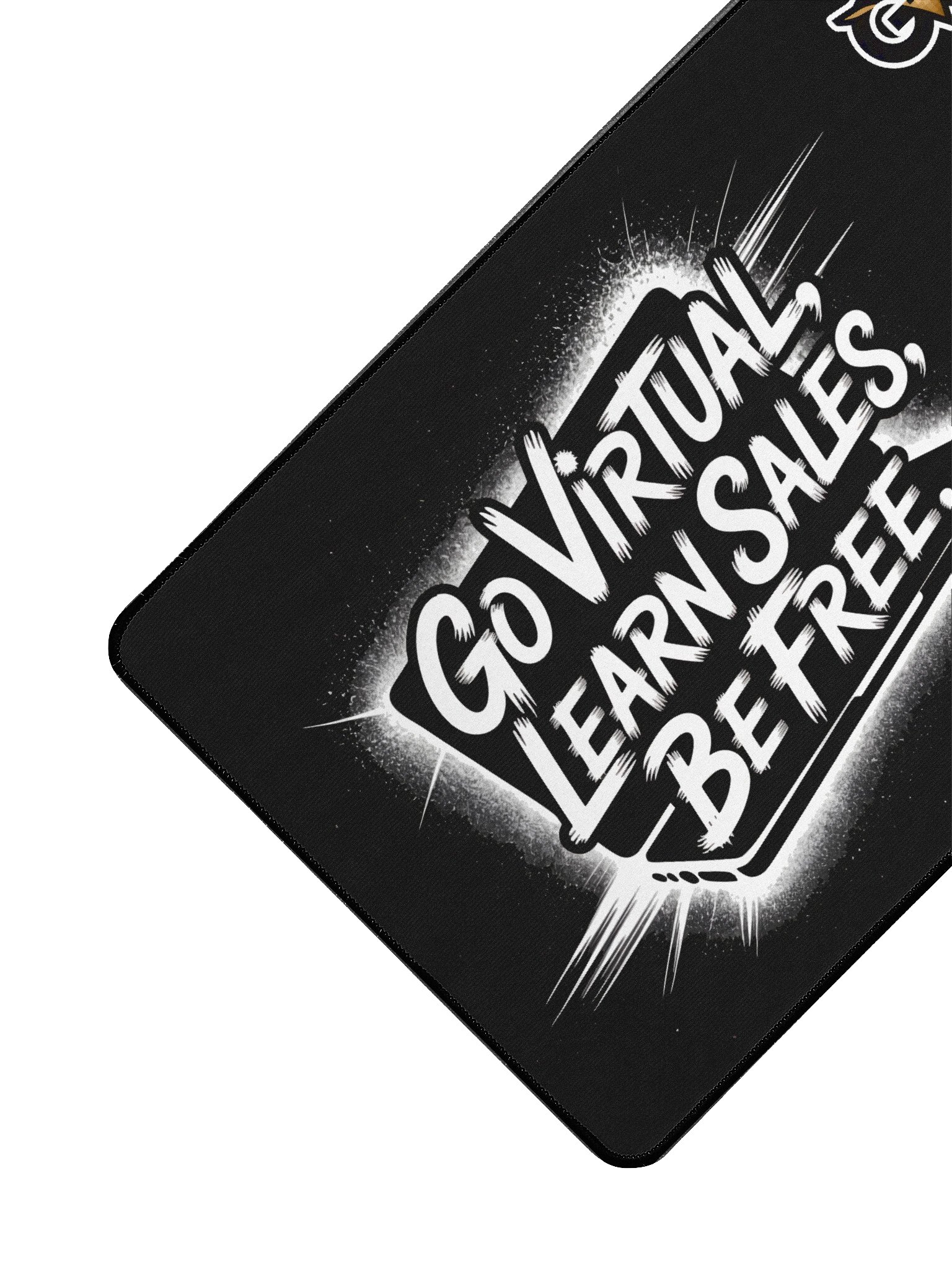 Go Virtual, Learn Sales, Be Free. Desk Pad product image (3)